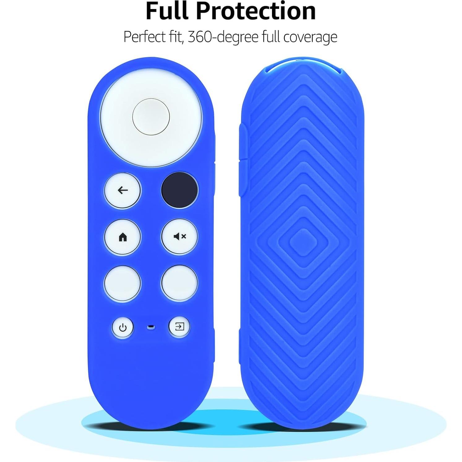 Funda de Control Remoto PZL para Google Chromecast 2020 Azul
