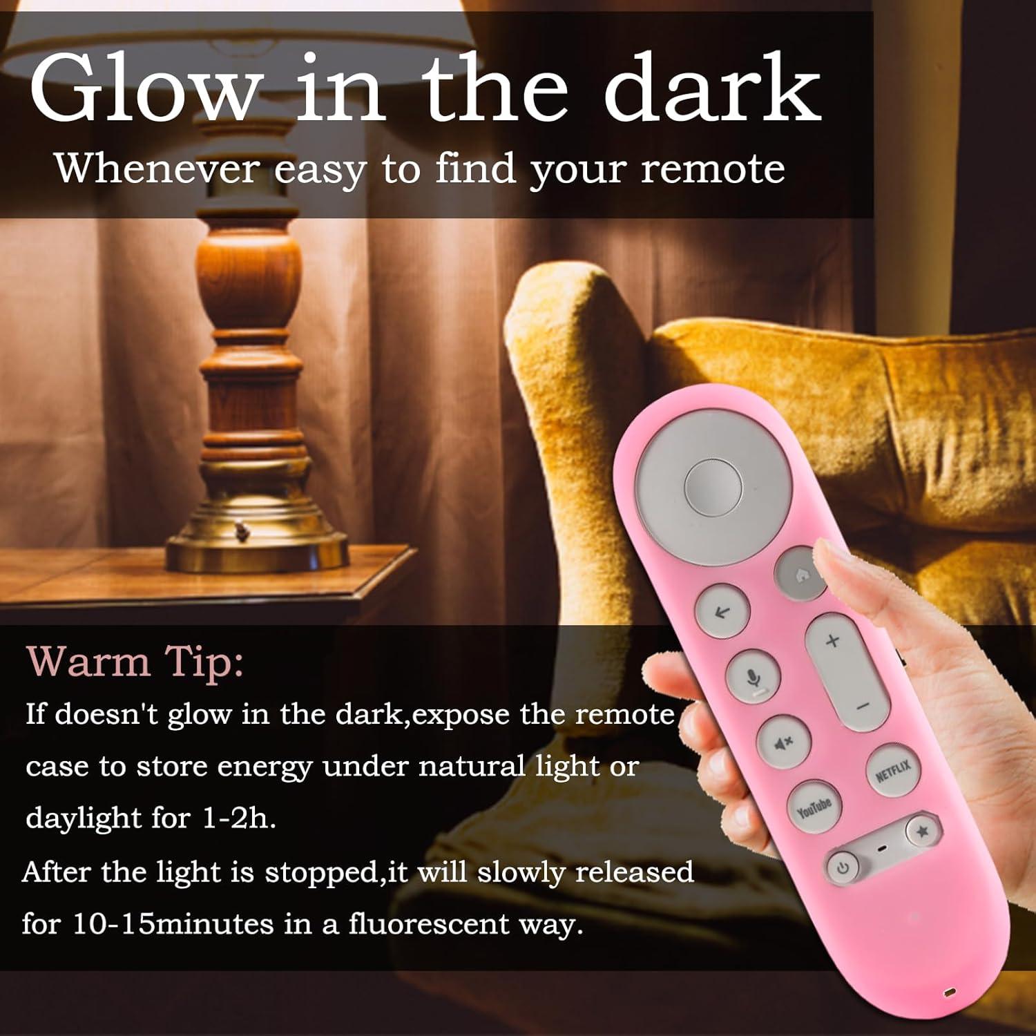 Funda de Control Remoto Gavyqier para Google Chromecast 4K 2024