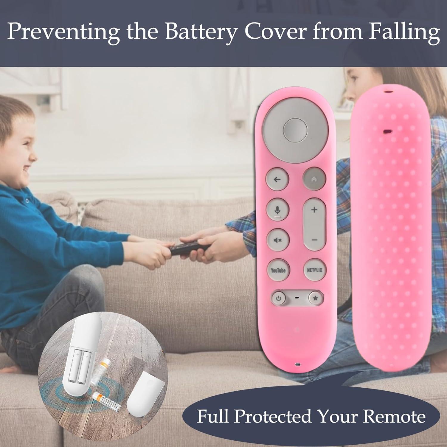 Funda de Control Remoto Gavyqier para Google Chromecast 4K 2024