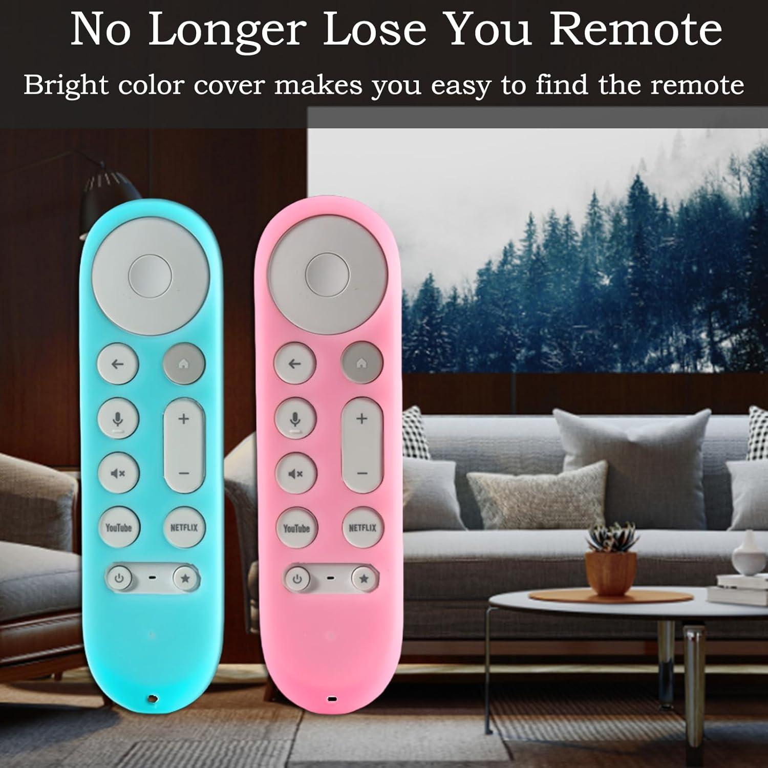 Funda de Control Remoto Gavyqier para Google Chromecast 4K 2024