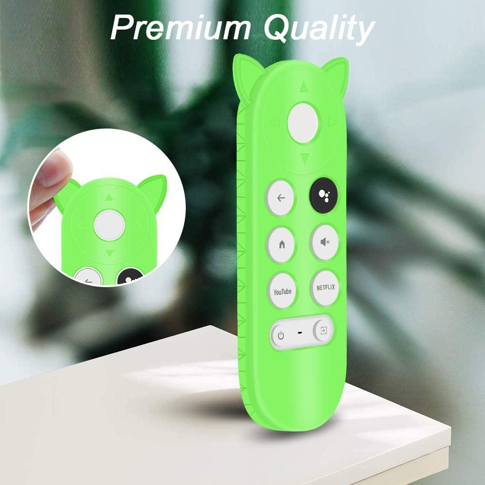 3 Pack Funda Silicona Antideslizante para Control Remoto Google