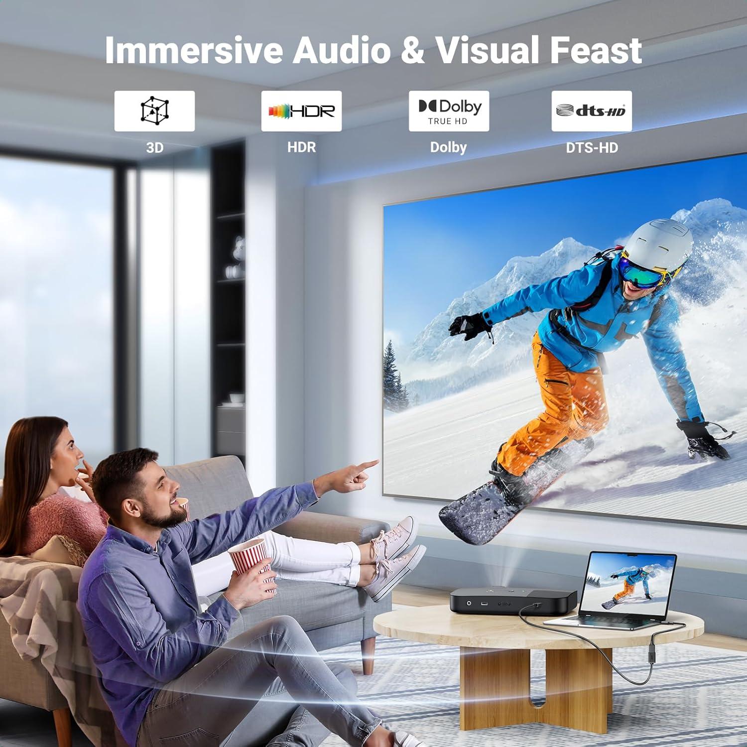 Cable de Extensión HDMI UGREEN 1.83m Macho a Hembra 4K