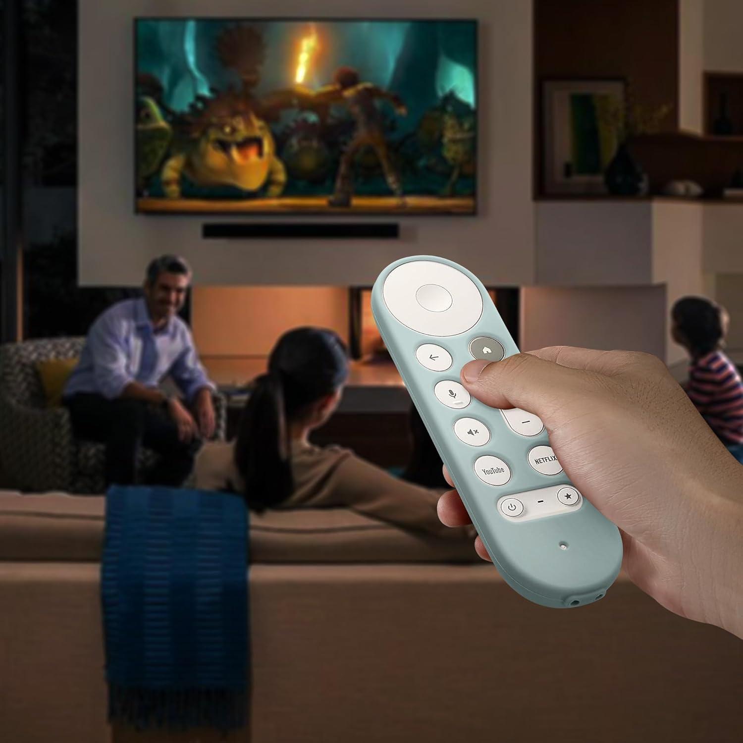 Funda de Silicona Suave kwmobile para Control Remoto Google TV 4K