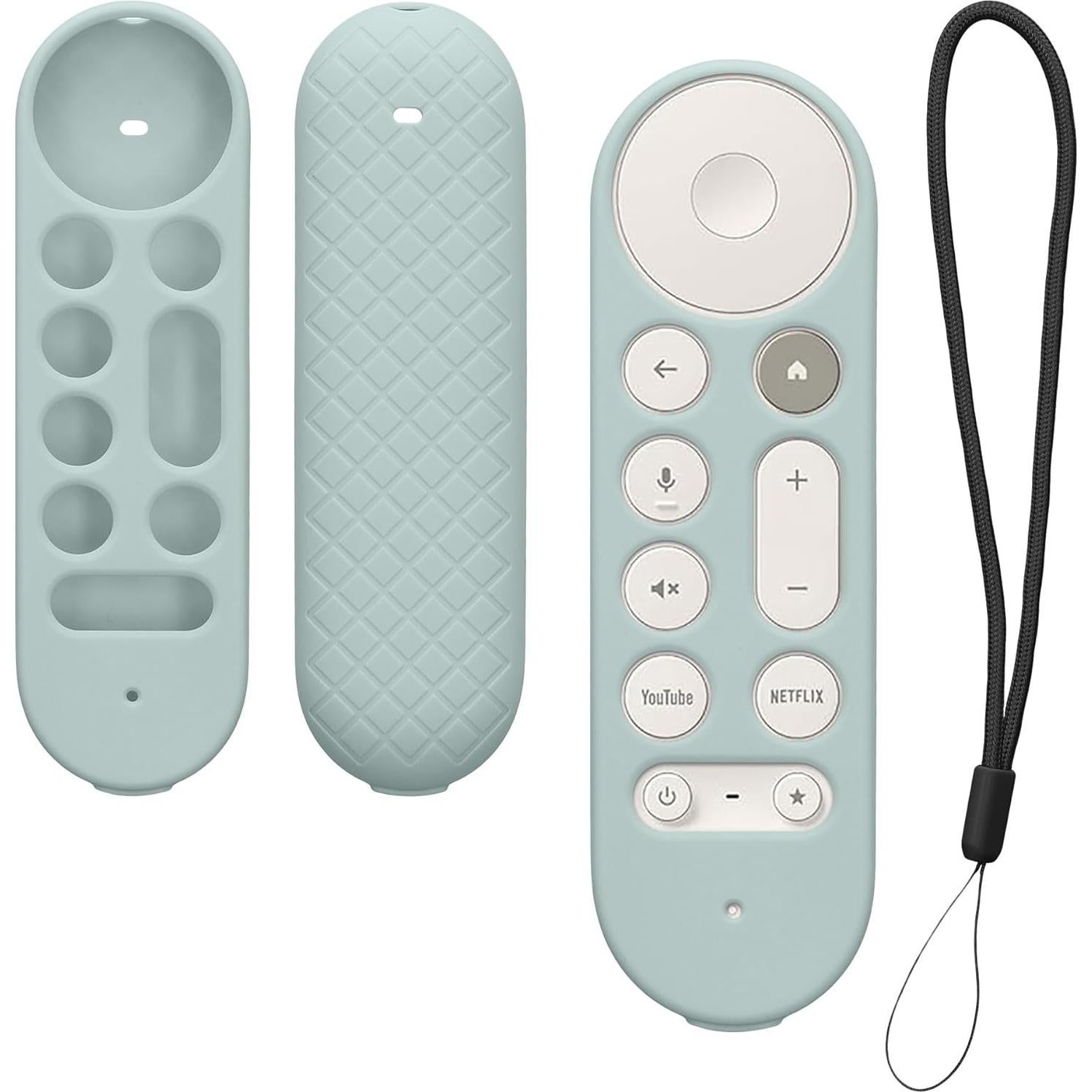 Funda de Silicona Suave kwmobile para Control Remoto Google TV 4K