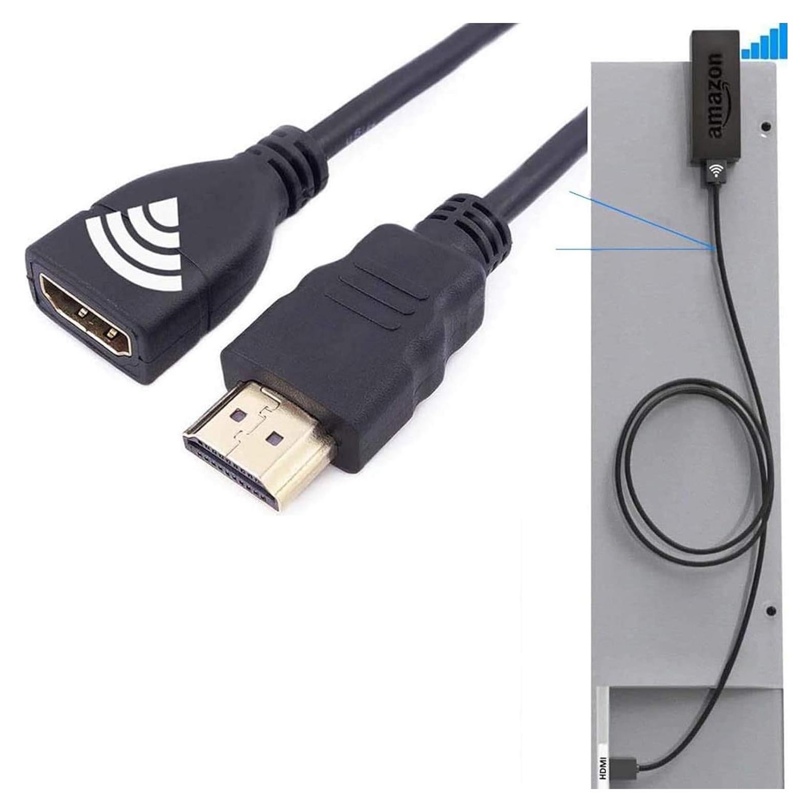 Extensor HDMI PDEEY 1.52 m Macho a Hembra 4K para Streaming