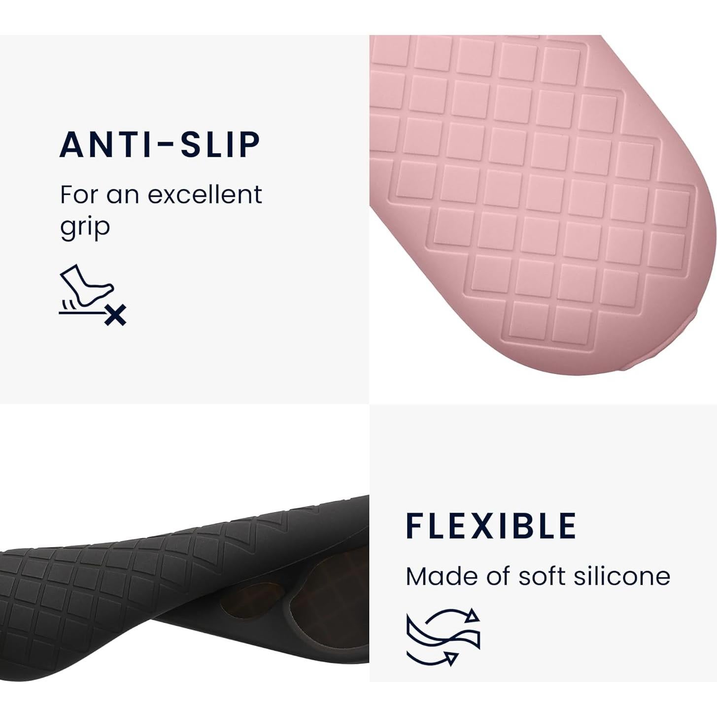 Juego de Fundas para Control Remoto Google Chromecast 2020 4K - KW-Commerce - Rosa Polvoriento