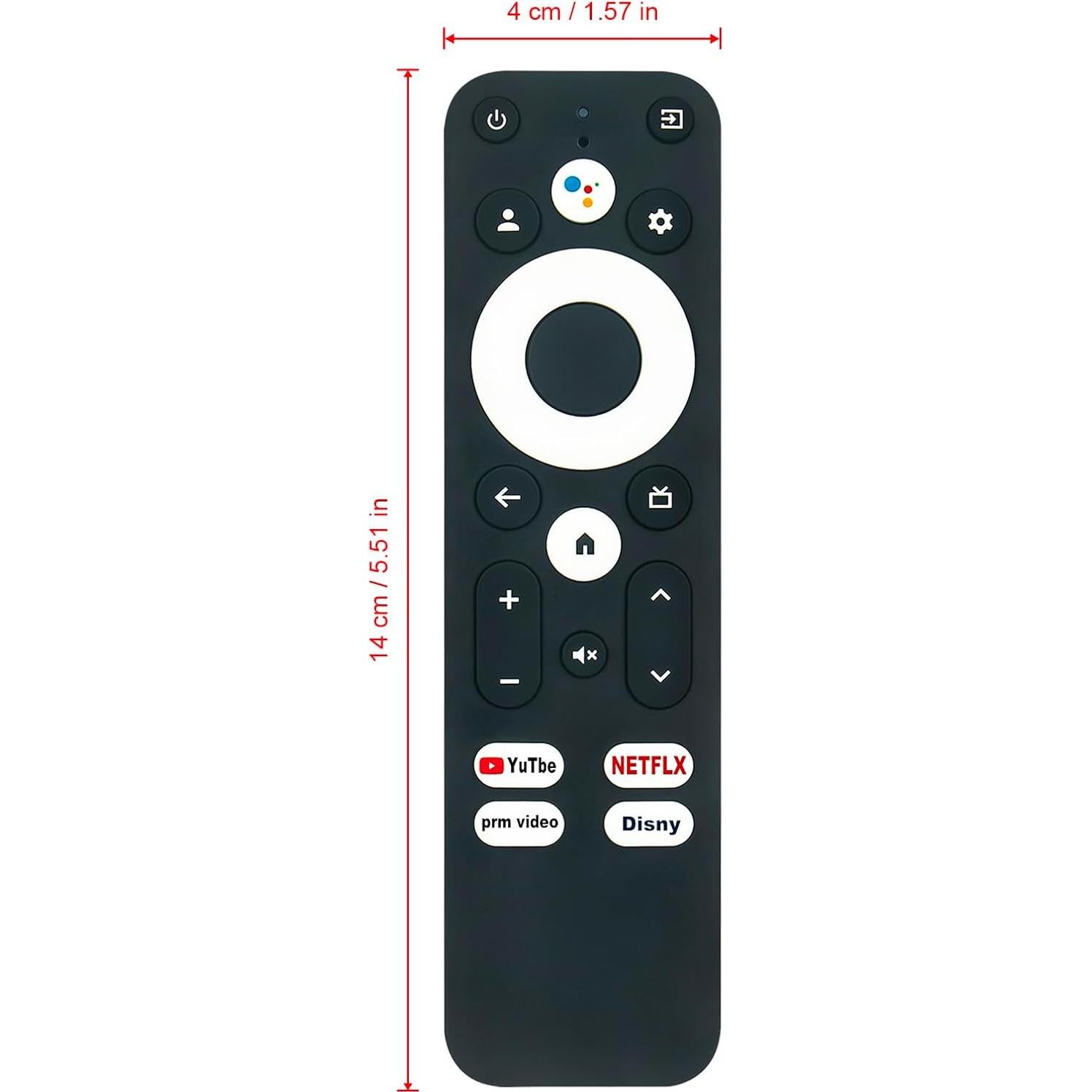 Control Remoto de Voz Allimity G10 para Chromecast y Google TV