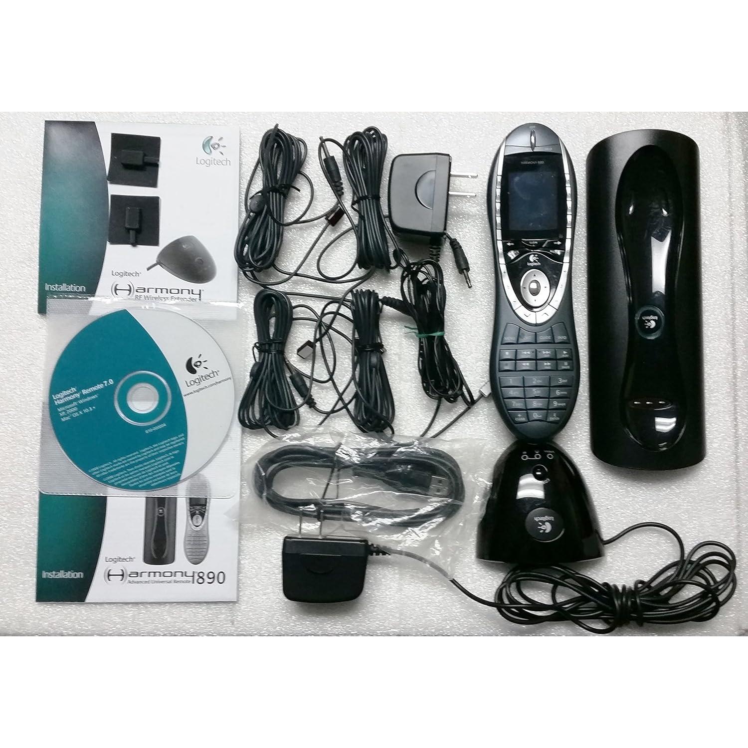 Control Remoto Universal Logitech Harmony 880 con Pantalla Color
