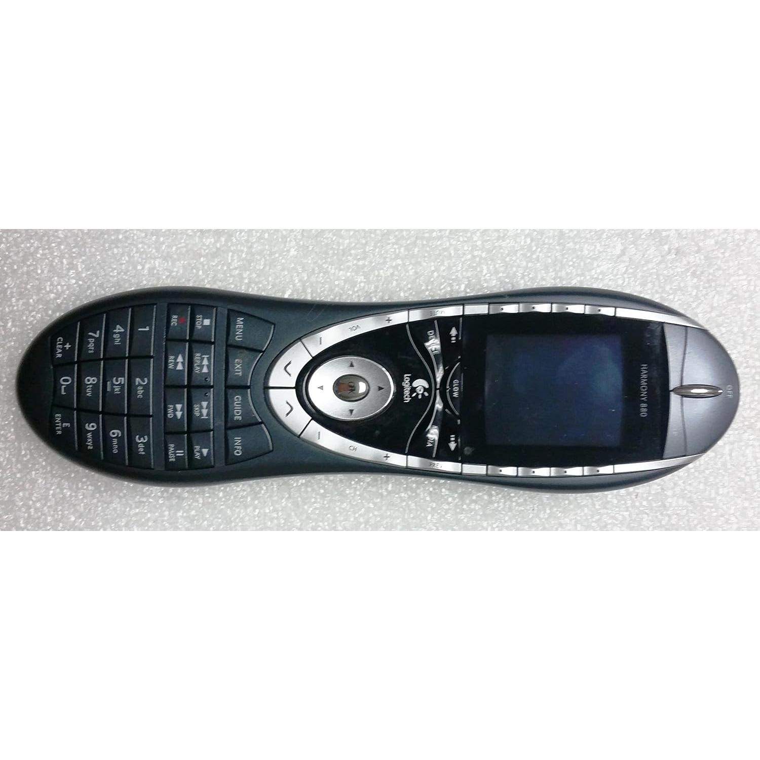 Control Remoto Universal Logitech Harmony 880 con Pantalla Color