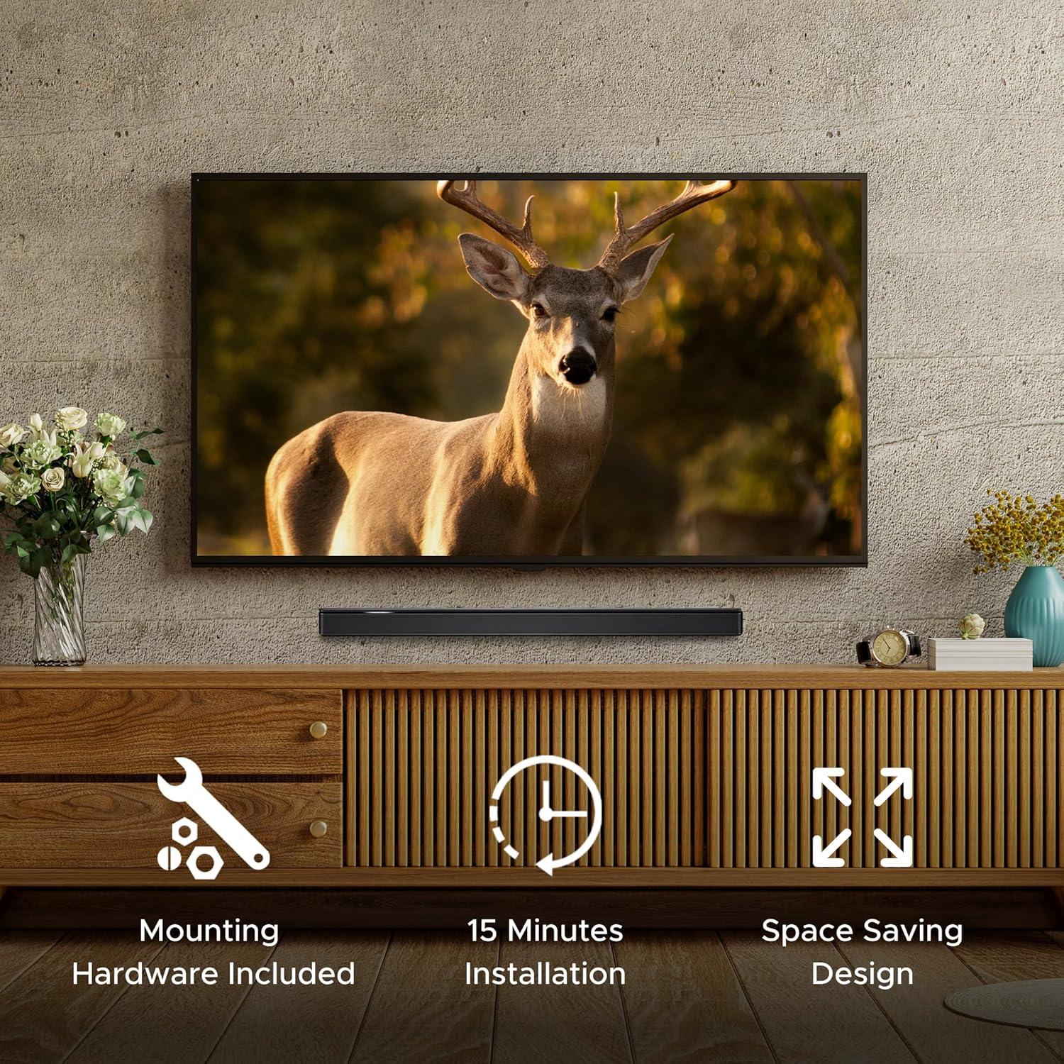 Soporte de Pared Ajustable Soundbass para Barra de Sonido Bose