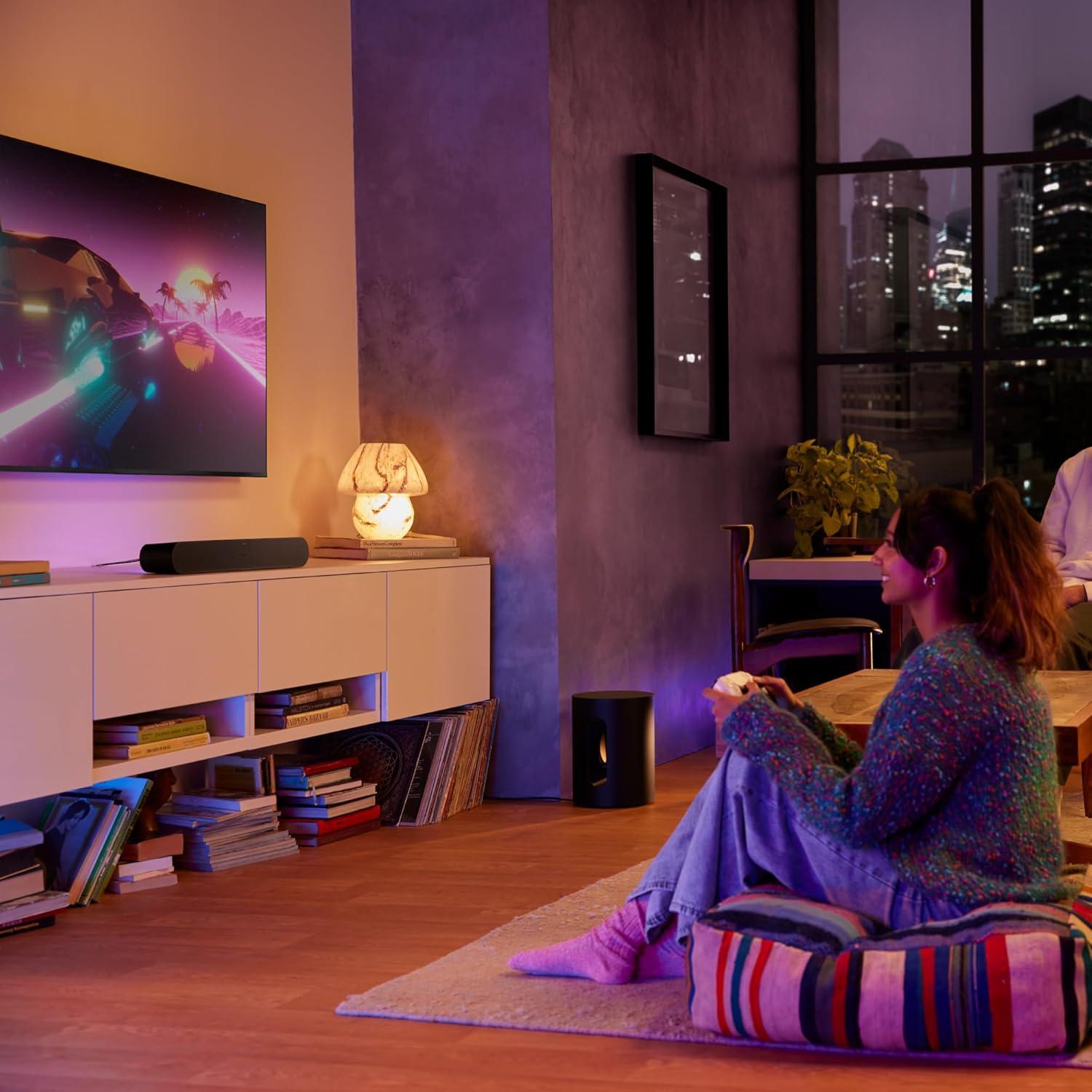 Subwoofer Inalámbrico Sonos Sub Mini Negro - Compacto 6"