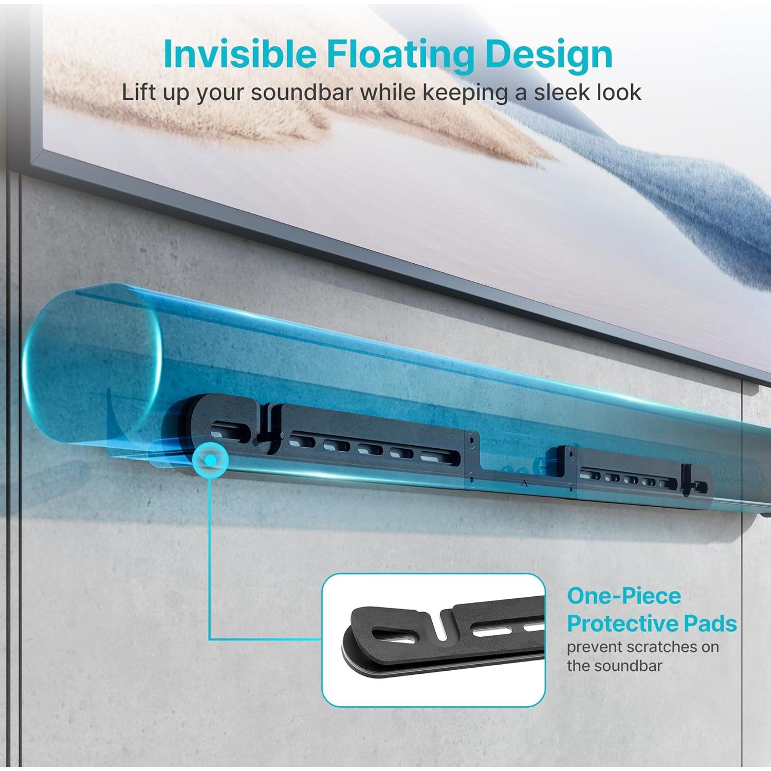 Soporte de pared para barra de sonido PEGZONE Sonos Arc Ultra