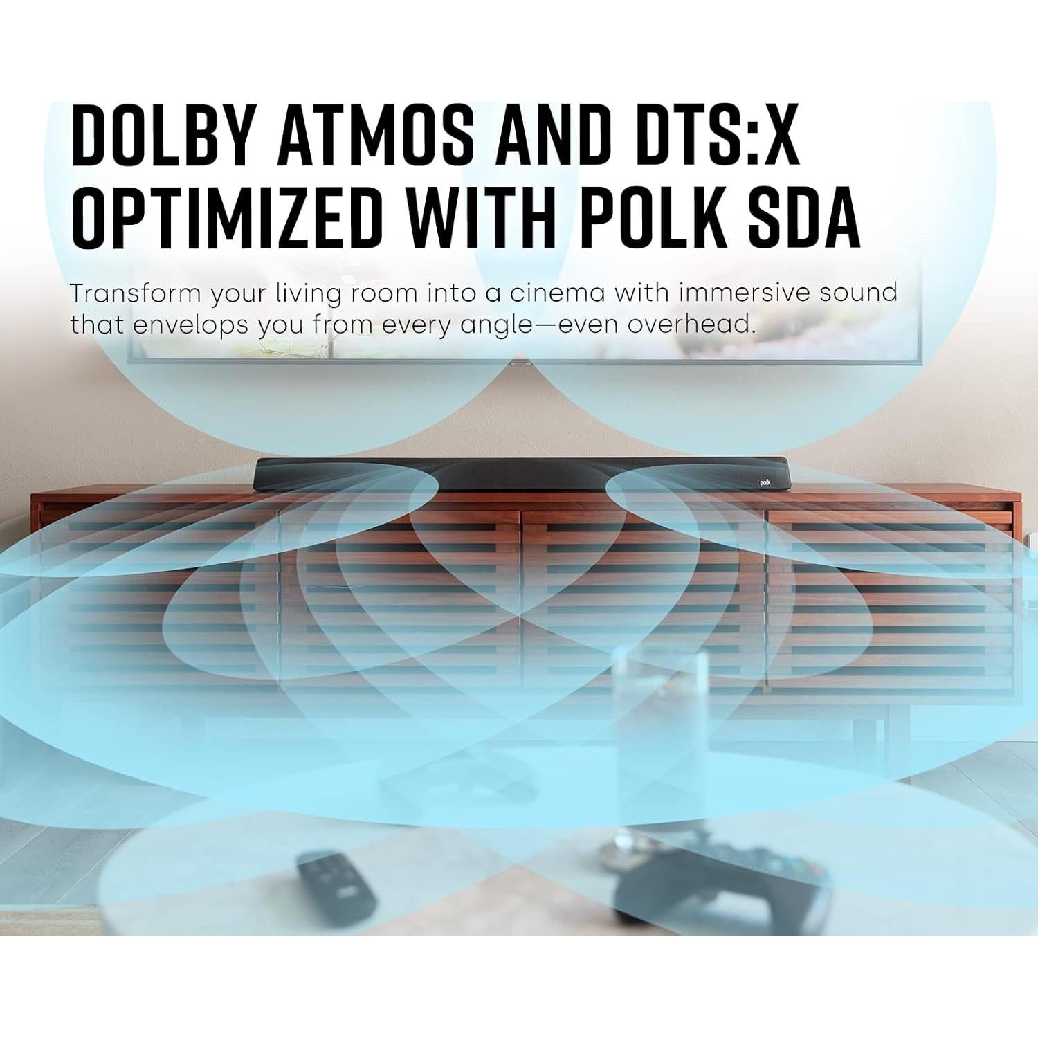 Barra de Sonido Polk Audio MagniFi Max AX 5.1.2 Canales