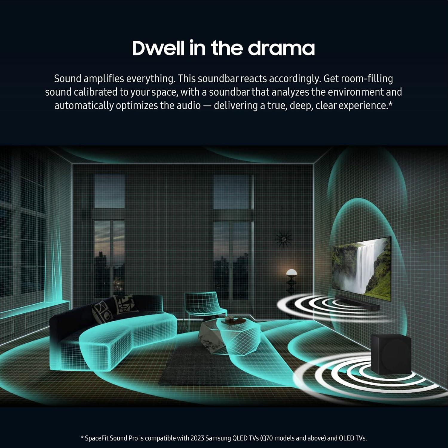 Barra de Sonido Samsung HW-Q800C 5.1.2ch Dolby Atmos Inalámbrica