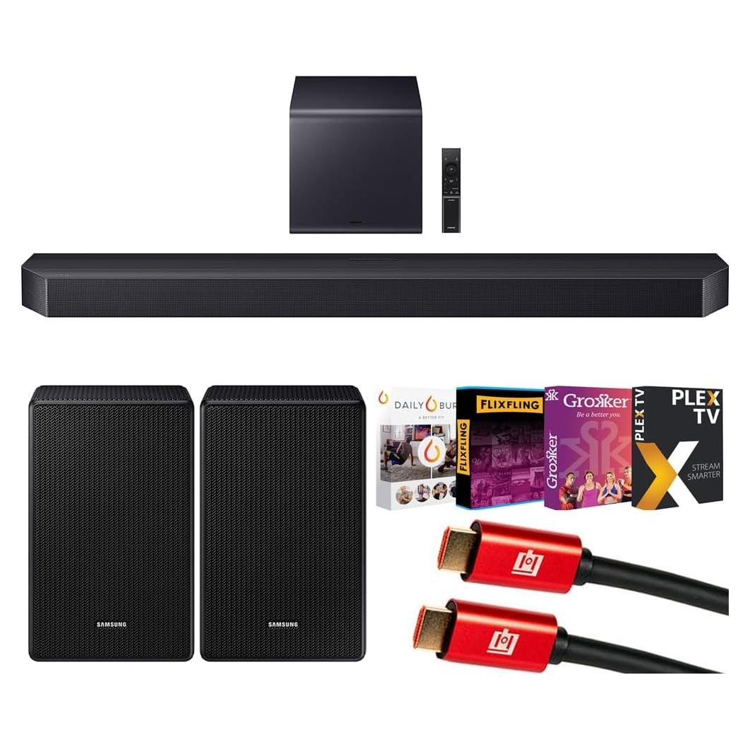 Barra de Sonido Samsung HW-Q900F 7.1.2 Ch con Subwoofer Inalámbrico