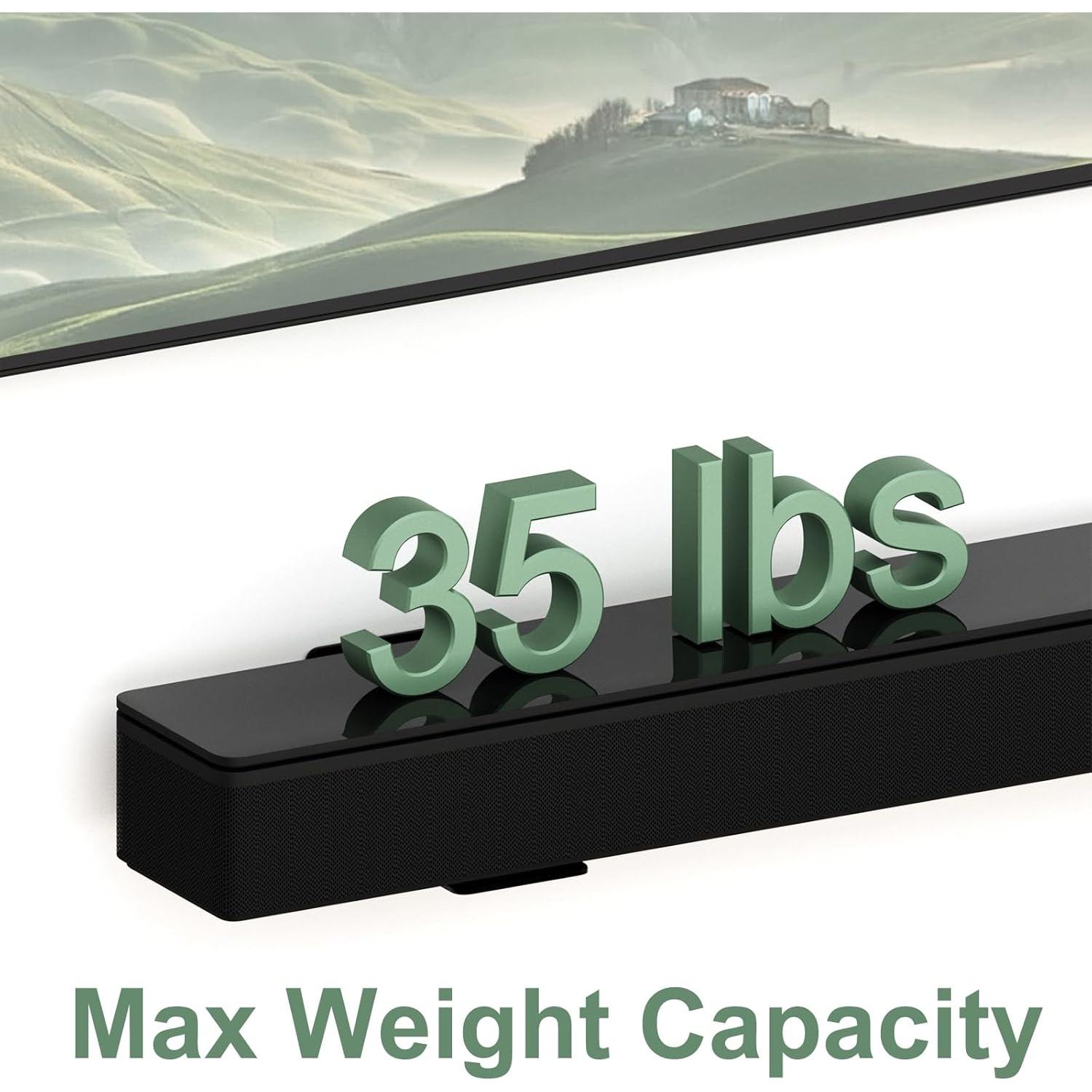 Soporte de Pared para Barra de Sonido Bose WB-300/500/700 Negro