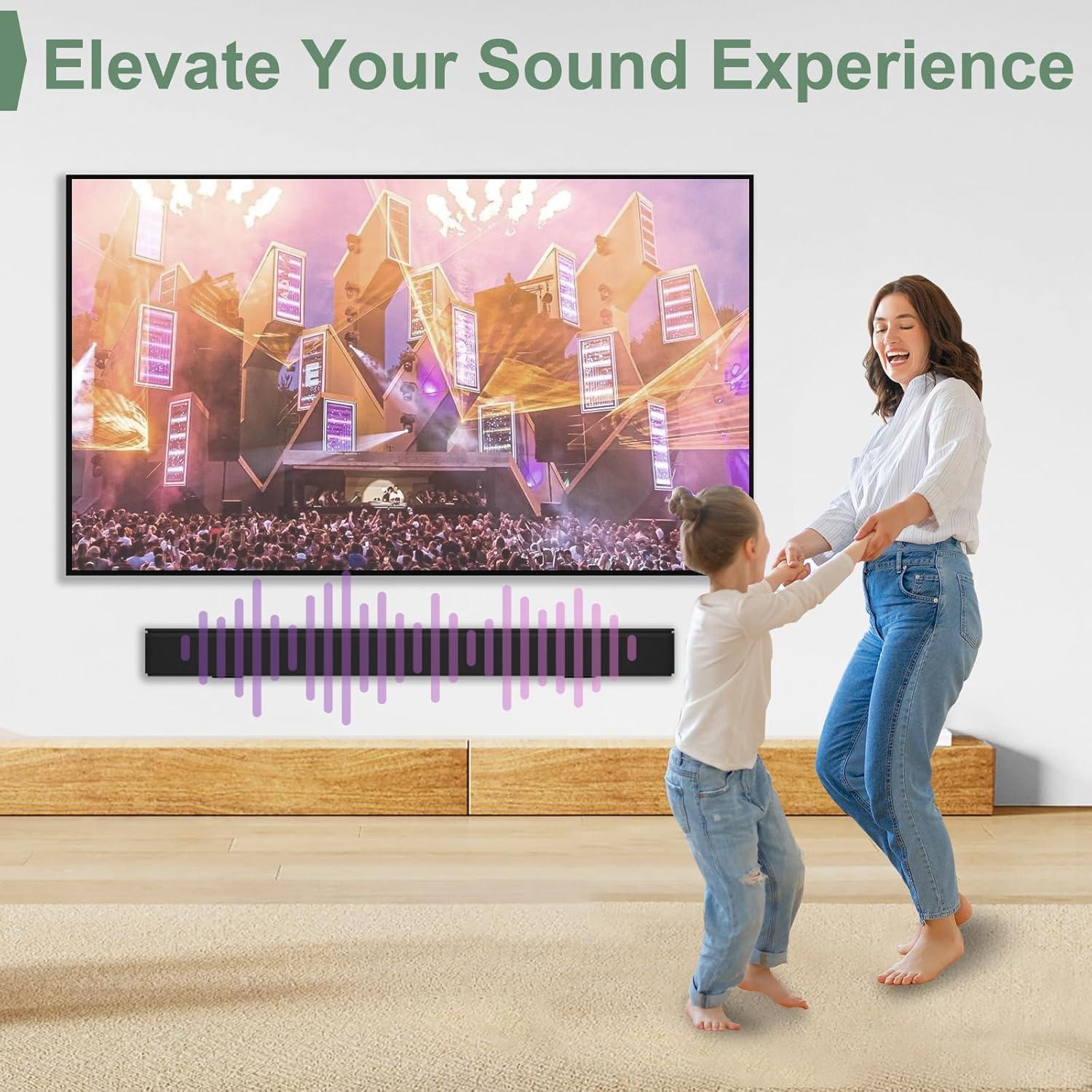 Soporte de Pared para Barra de Sonido Bose WB-300/500/700 Negro