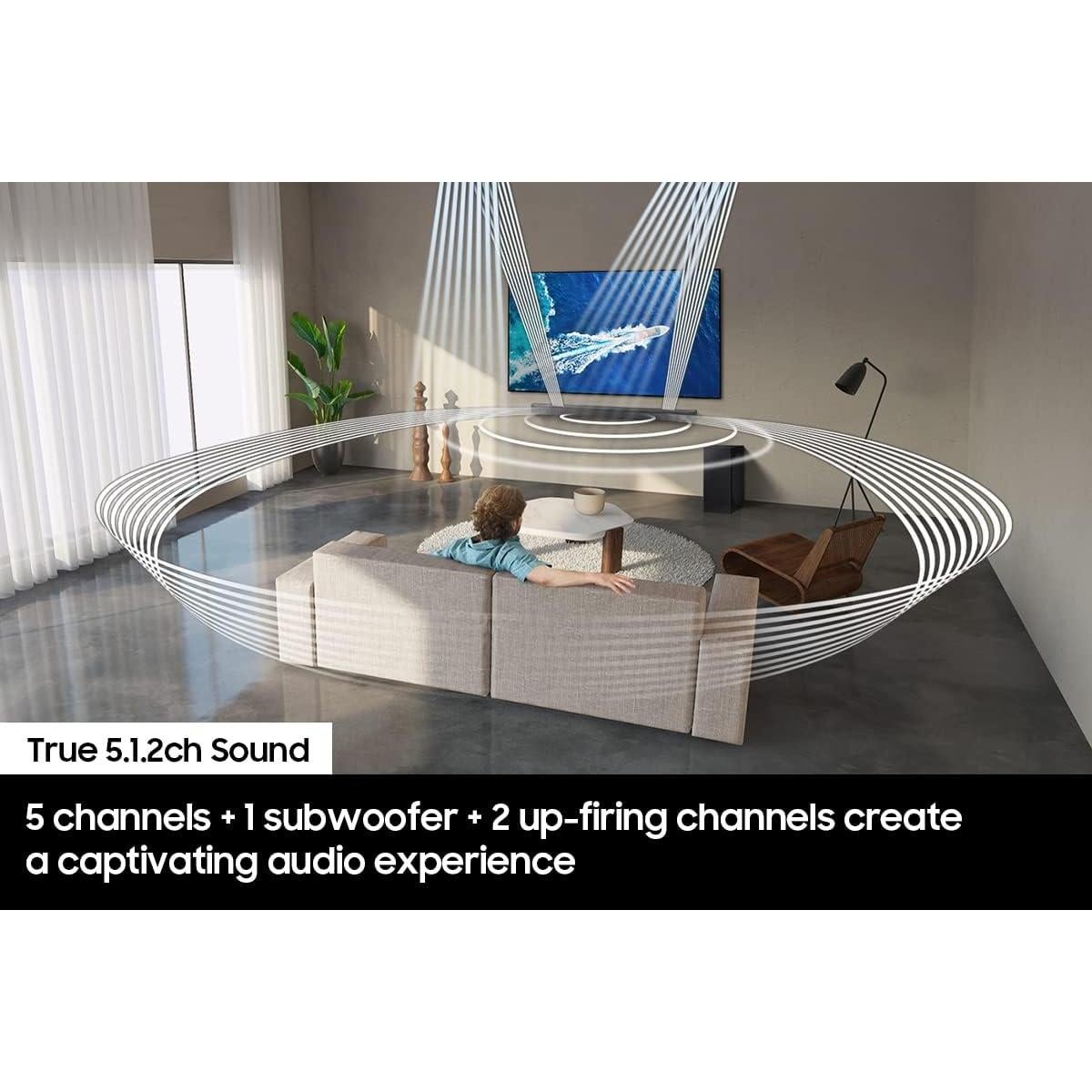 Barra de Sonido Samsung HW-Q800B 5.1.2ch Dolby Atmos Inalámbrico