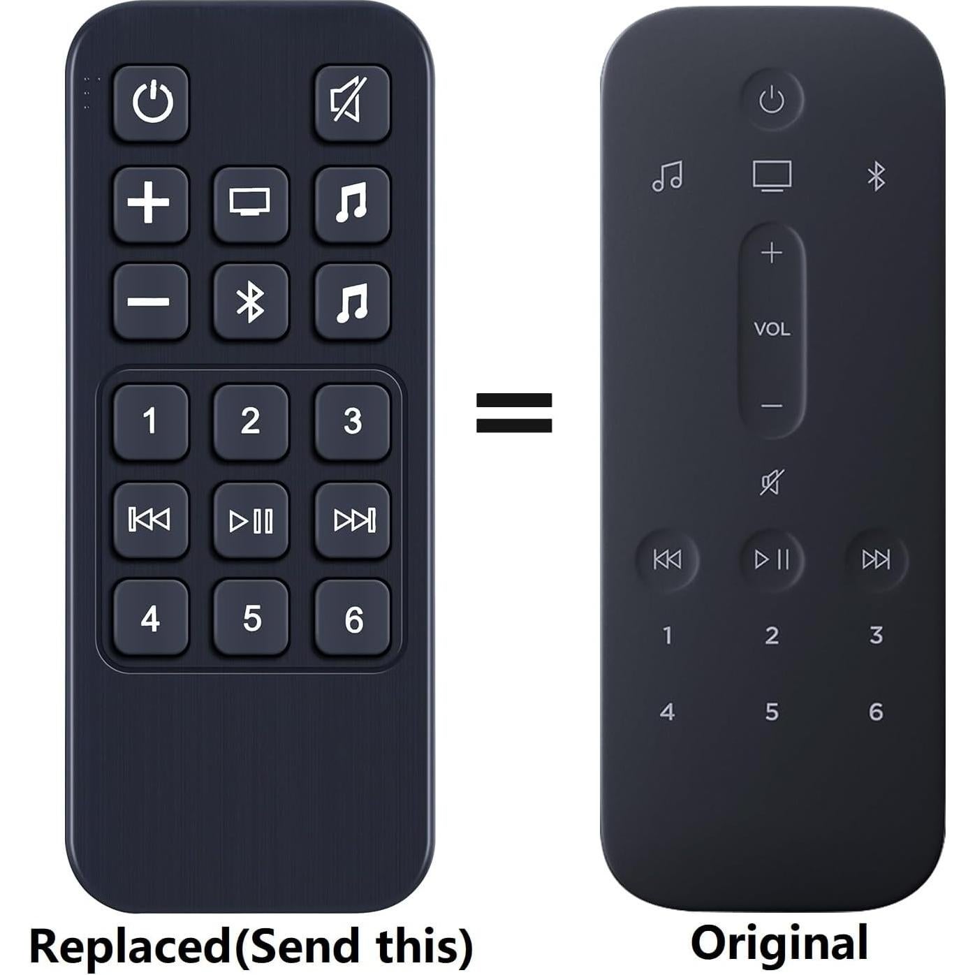 Control Remoto PZL para Bose Soundbar 500 900 - Sin Configuración