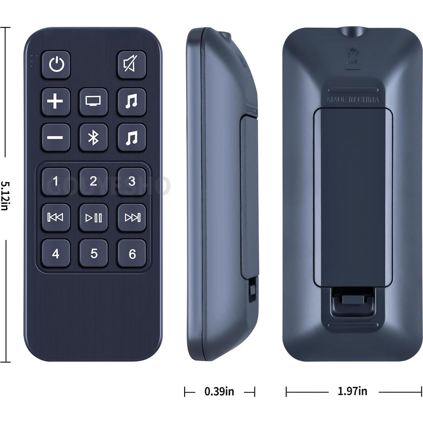 Control Remoto PZL para Bose Soundbar 500 900 - Sin Configuración