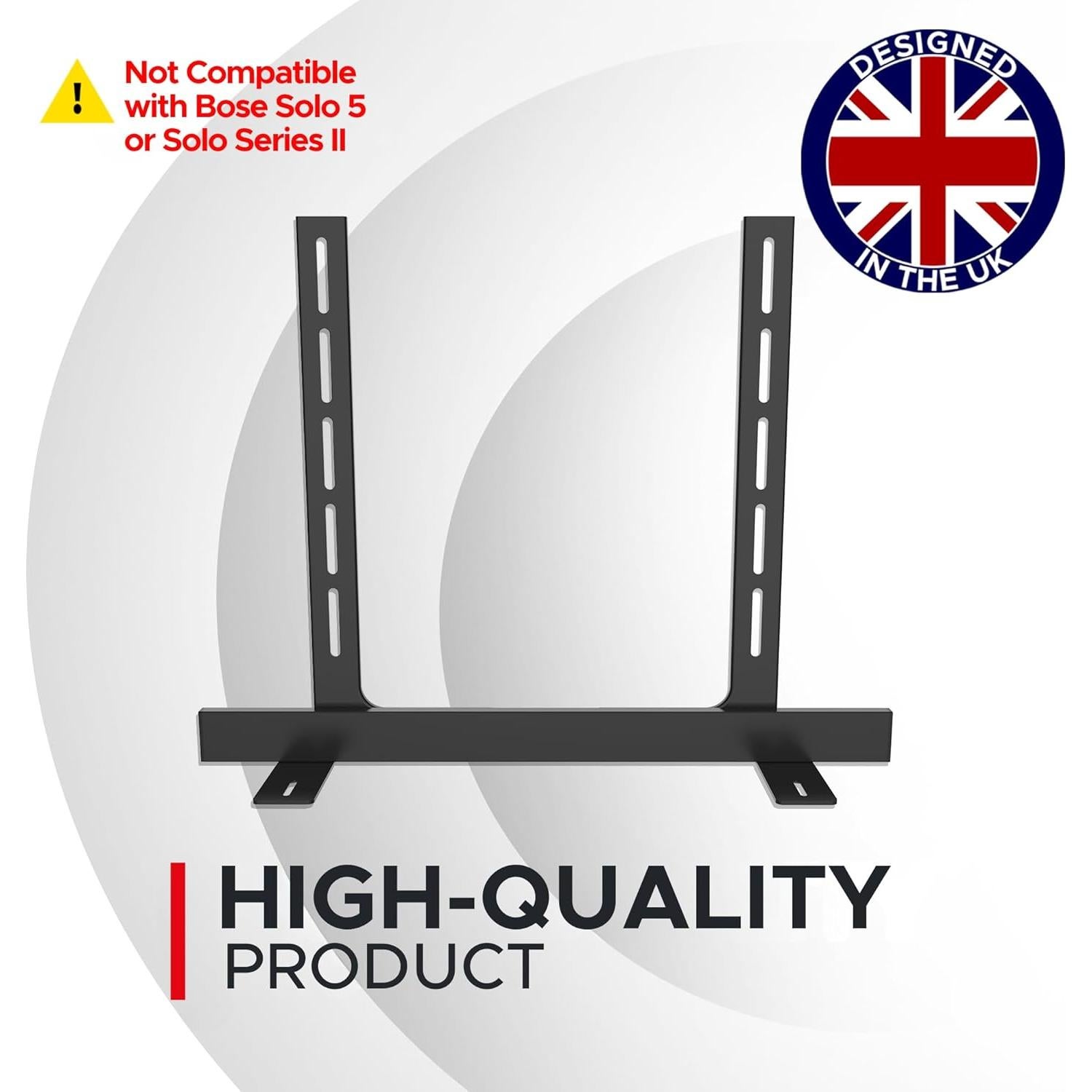 Soporte Universal para TV Soundbass Negro Compatible con Bose