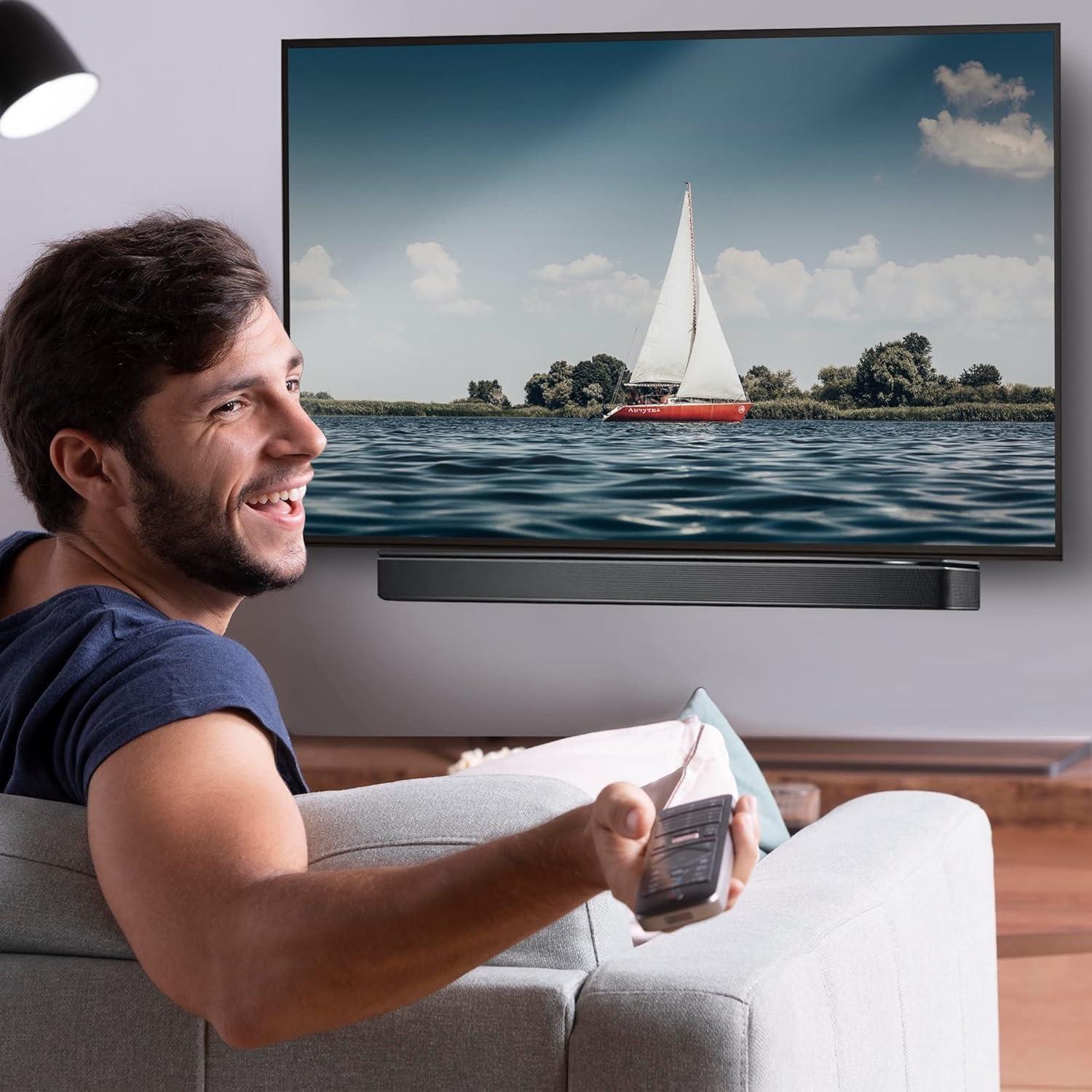 Soporte Universal para TV Soundbass Negro Compatible con Bose