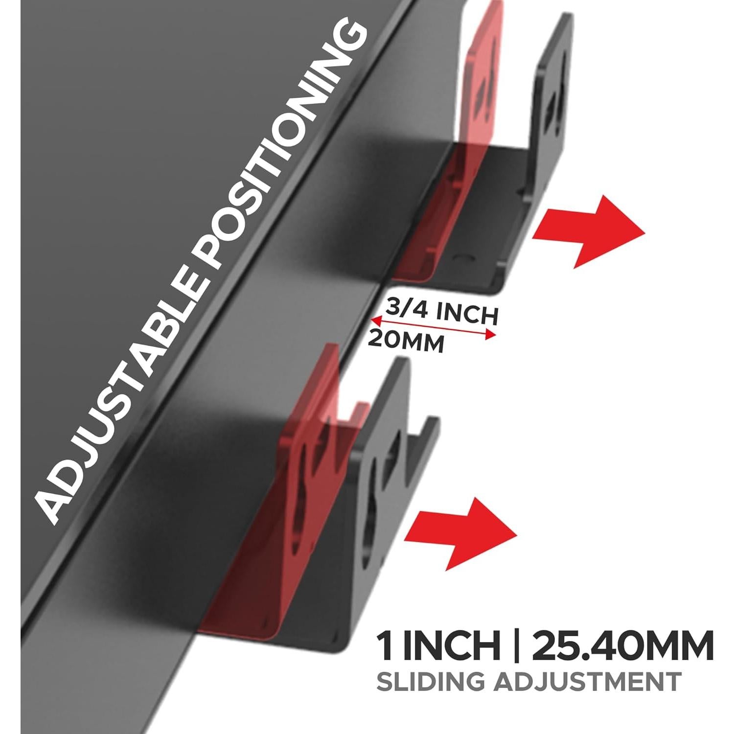 Soporte de pared ajustable para altavoz de TV Bose WM-TV