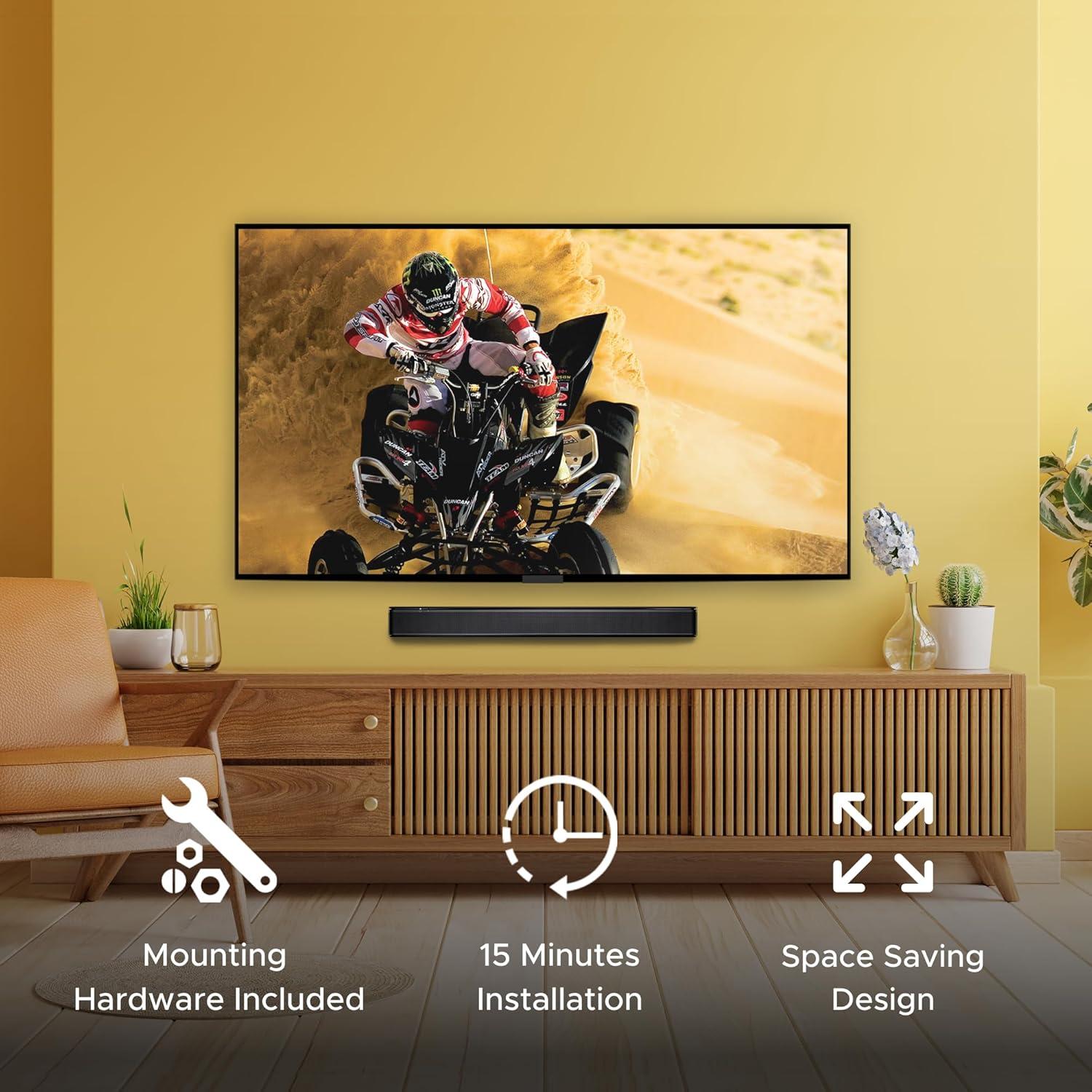 Soporte de pared ajustable para altavoz de TV Bose WM-TV