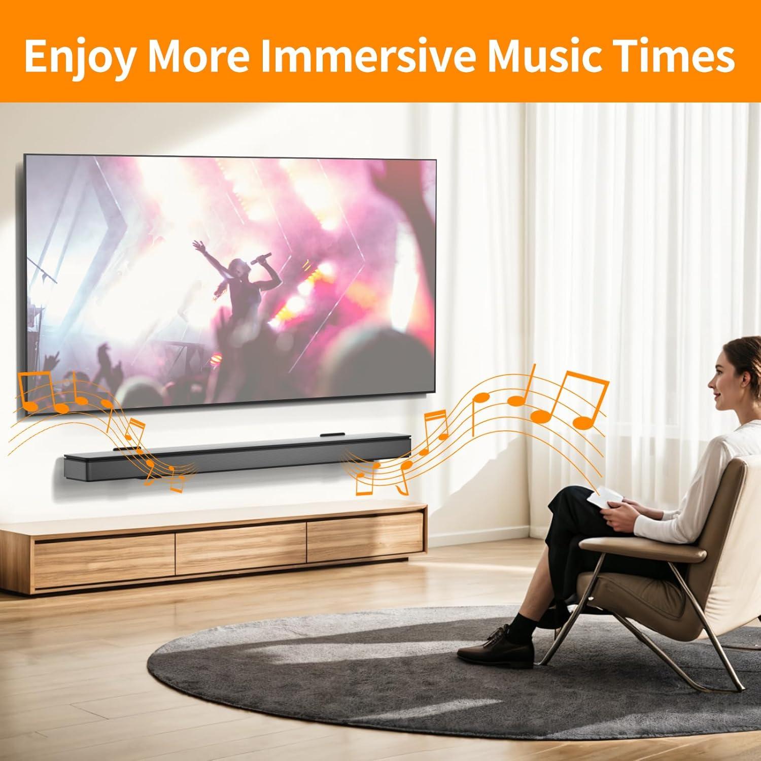 Soporte de pared para barra de sonido Bose WB-300 ajustable