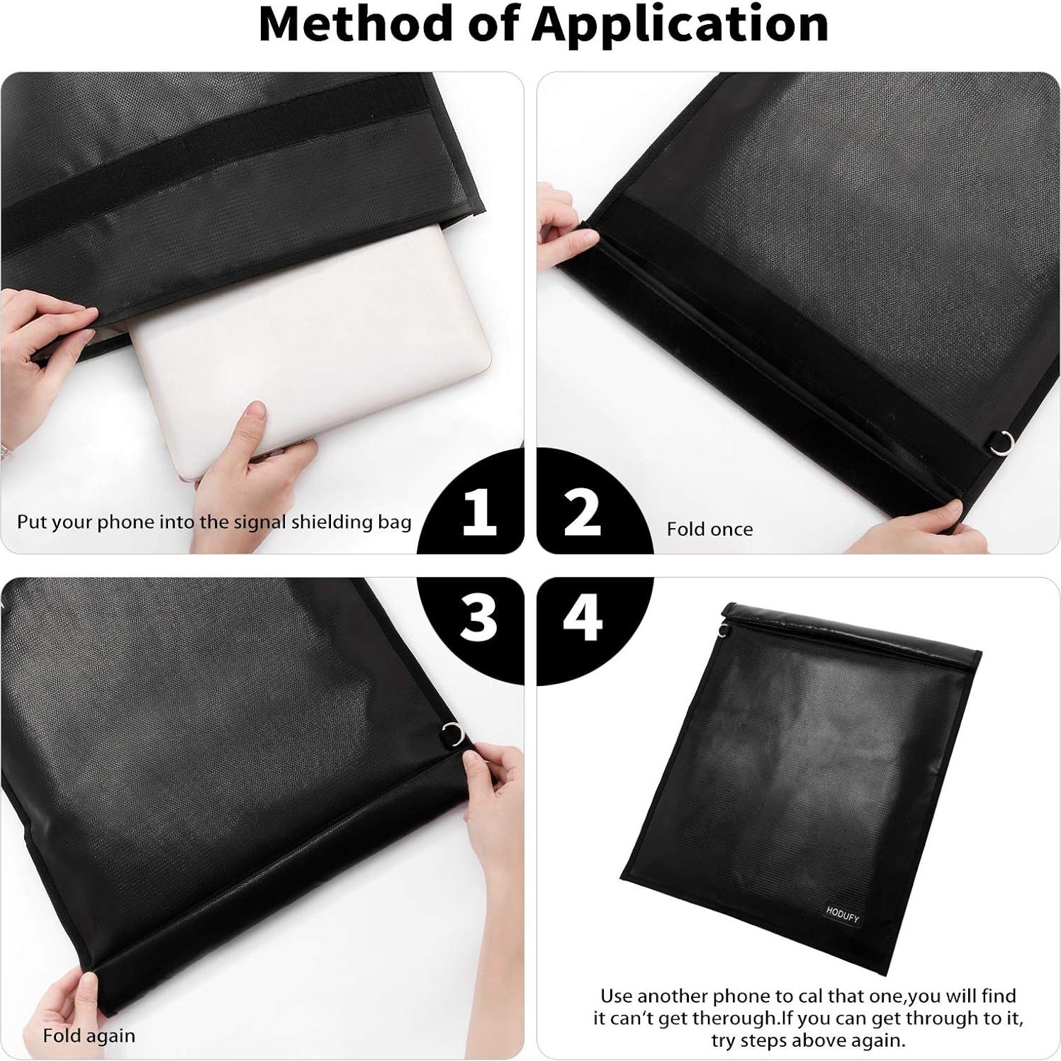 Bolsa Faraday Hodufy para Laptops 50.8x38.1cm Impermeable