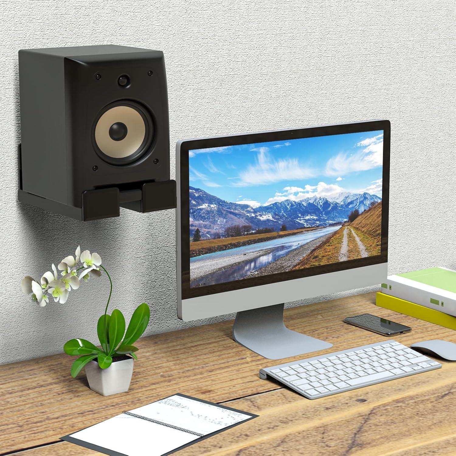 Soporte Universal para Barra de Sonido WALI SLK202 Negro 15 kg