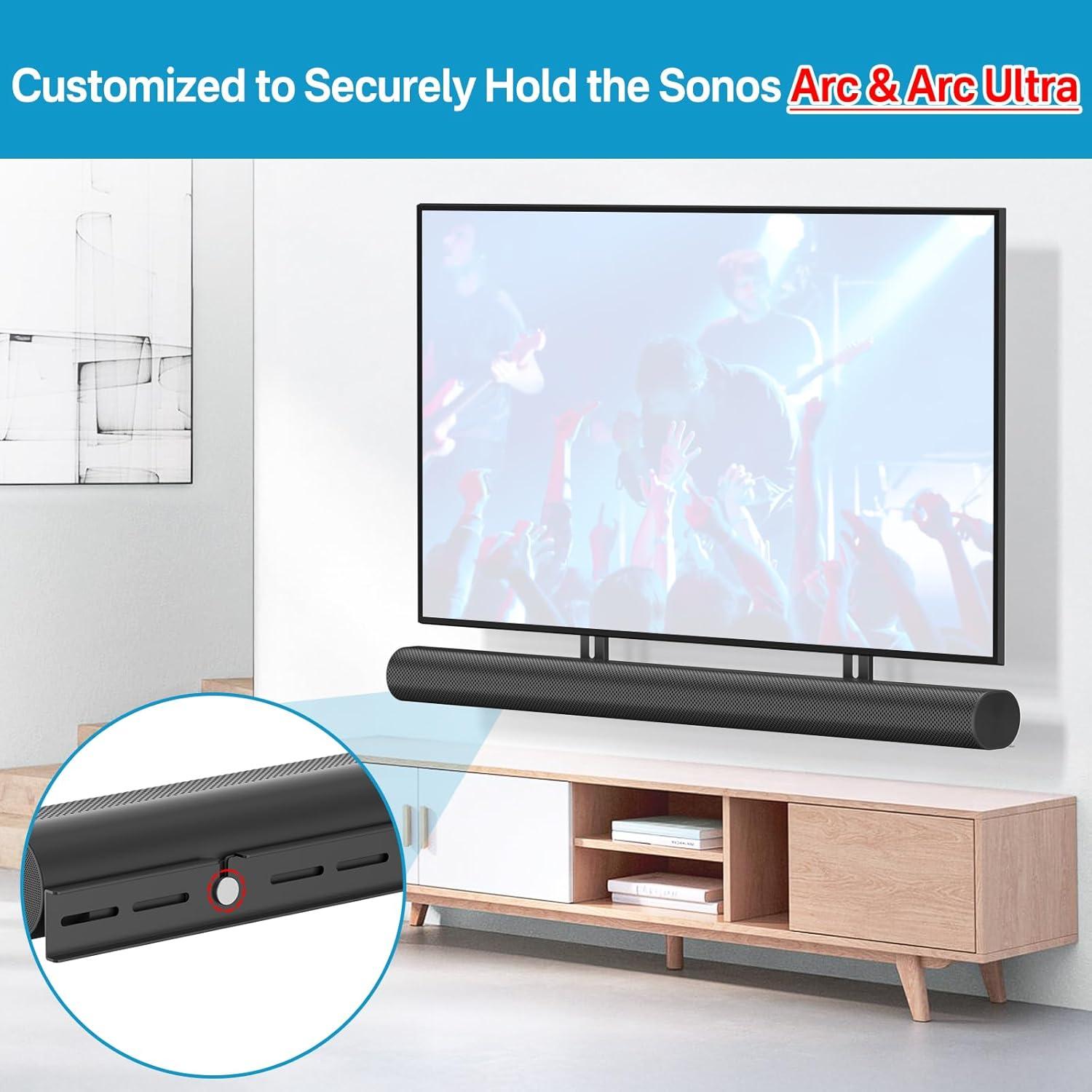 Soporte de Barra de Sonido Notiela para TV Sonos Arc - 1.32 kg