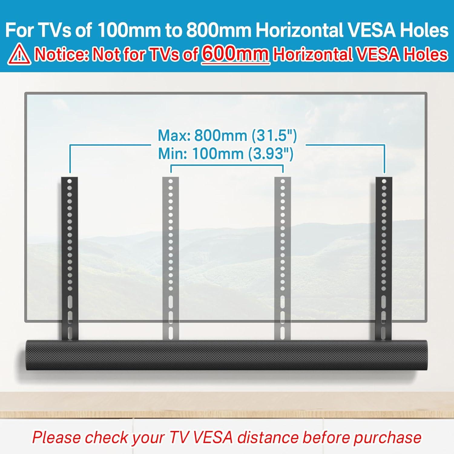 Soporte de Barra de Sonido Notiela para TV Sonos Arc - 1.32 kg
