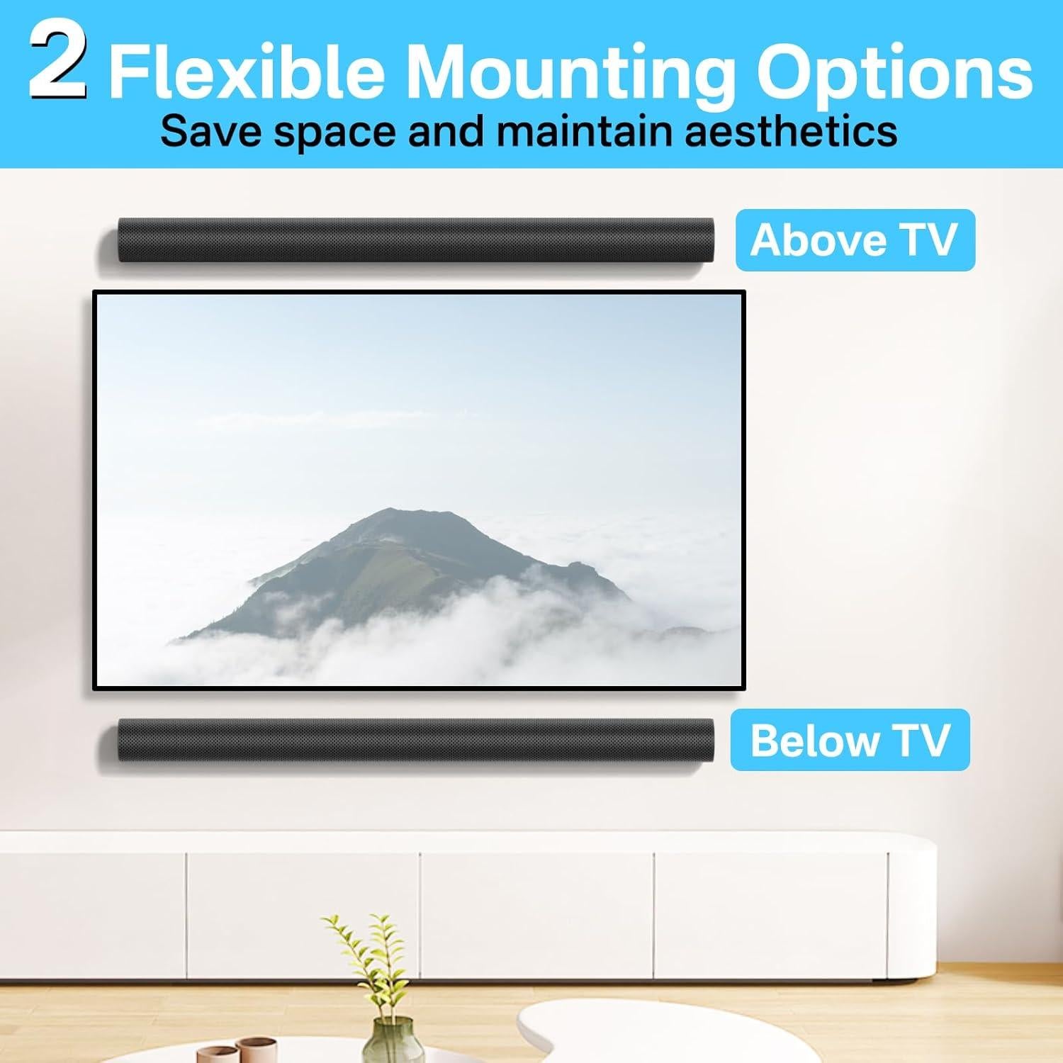 Soporte de Pared Metal para Barra de Sonido Sonos Arc - Notiela