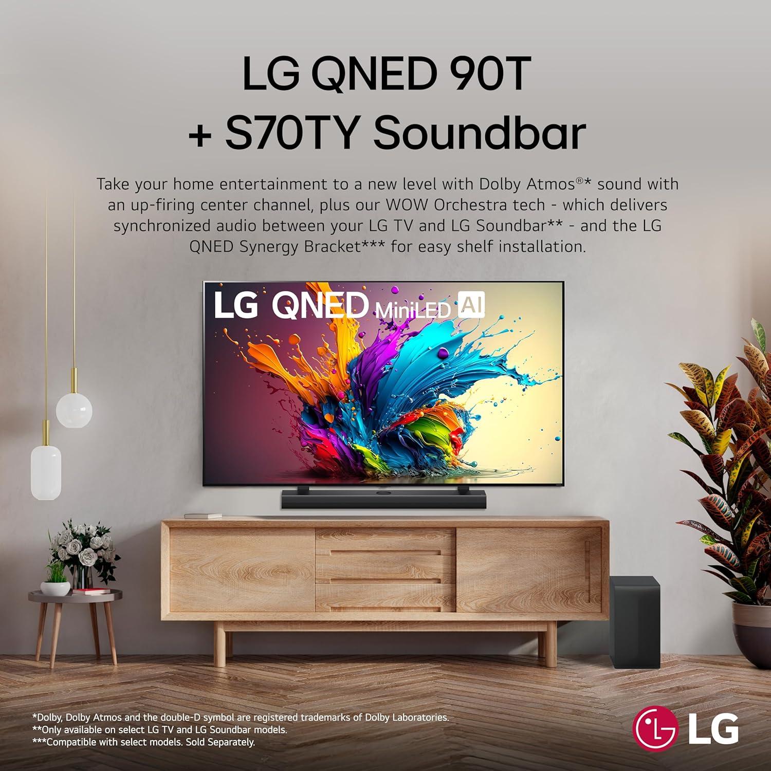 Barra de Sonido LG S70TY 3.1.1 Canales Dolby Atmos Inalámbrica