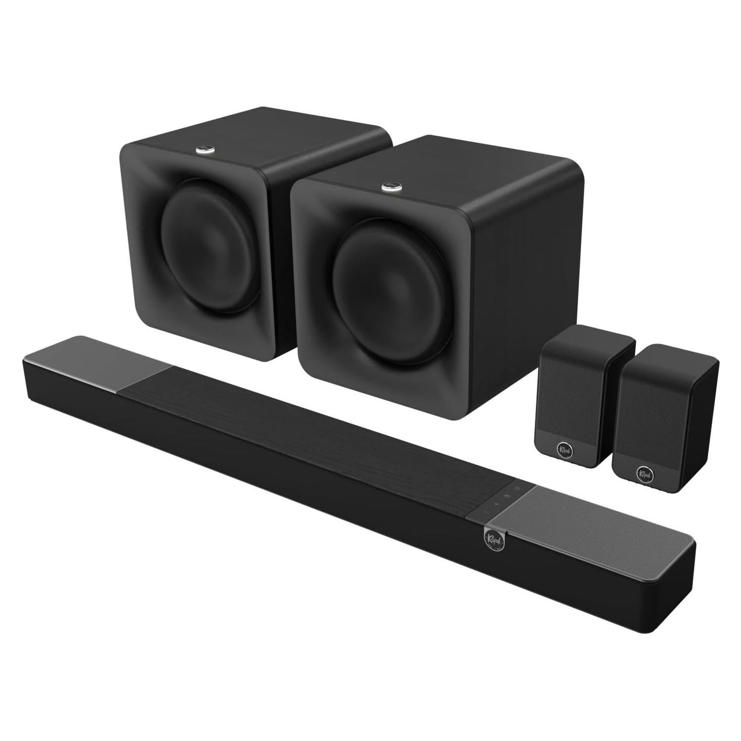 Klipsch FLEXUS-200-SOUNDBAR 3.1.2 con 2 Subwoofers 25.4 cm