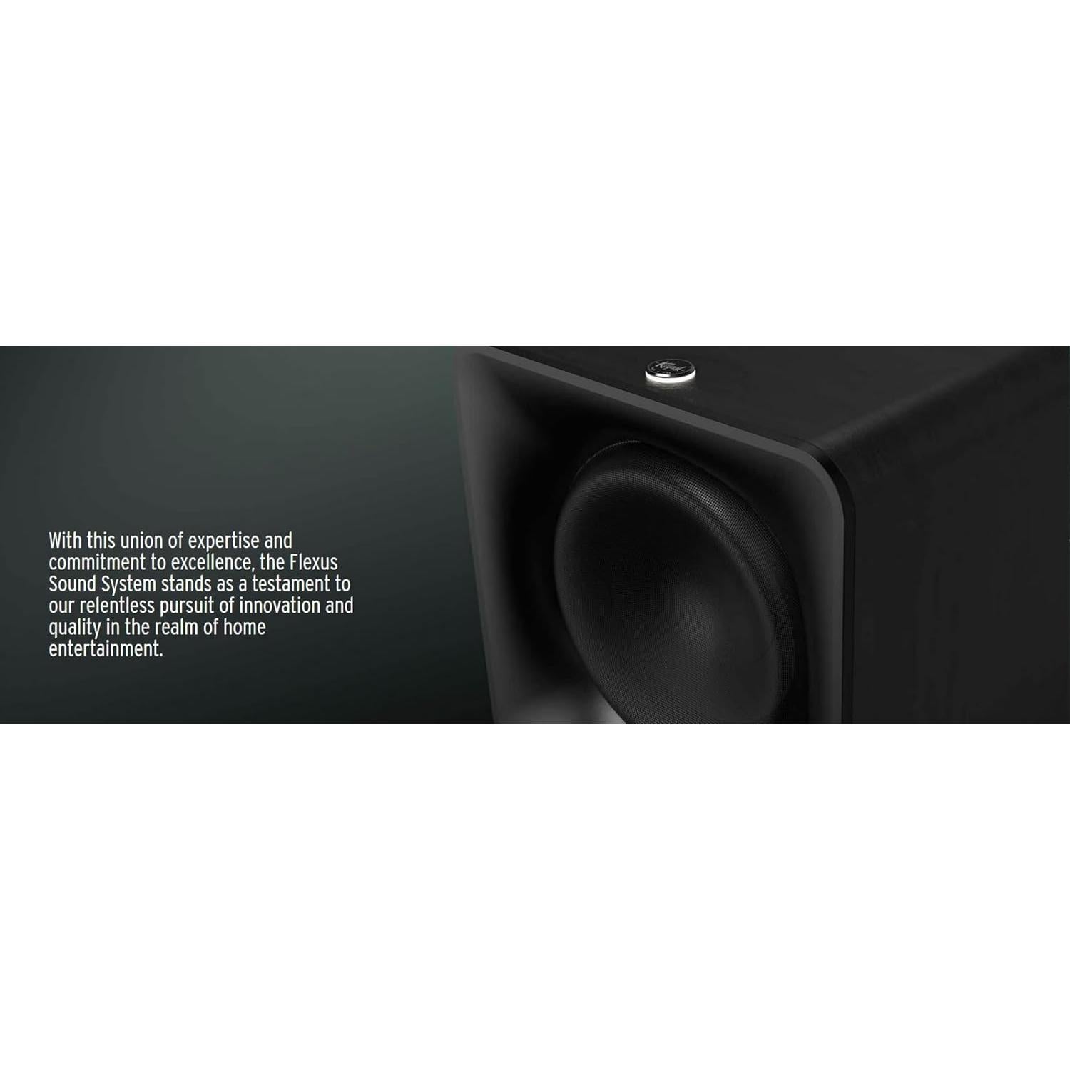 Klipsch FLEXUS-200-SOUNDBAR 3.1.2 con 2 Subwoofers 25.4 cm