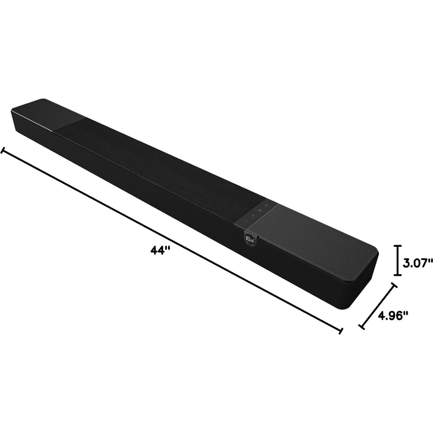 Klipsch FLEXUS-200-SOUNDBAR 3.1.2 con 2 Subwoofers 25.4 cm