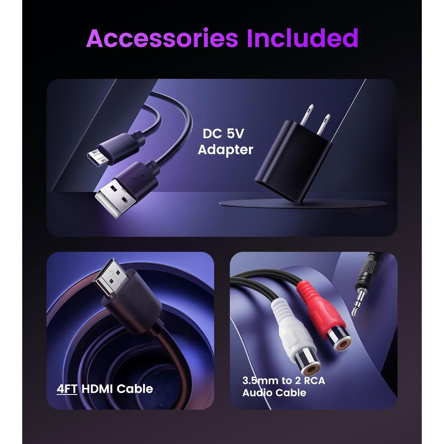 Extractor de Audio HDMI avedio links 4K 60Hz Toslink y 3.5mm