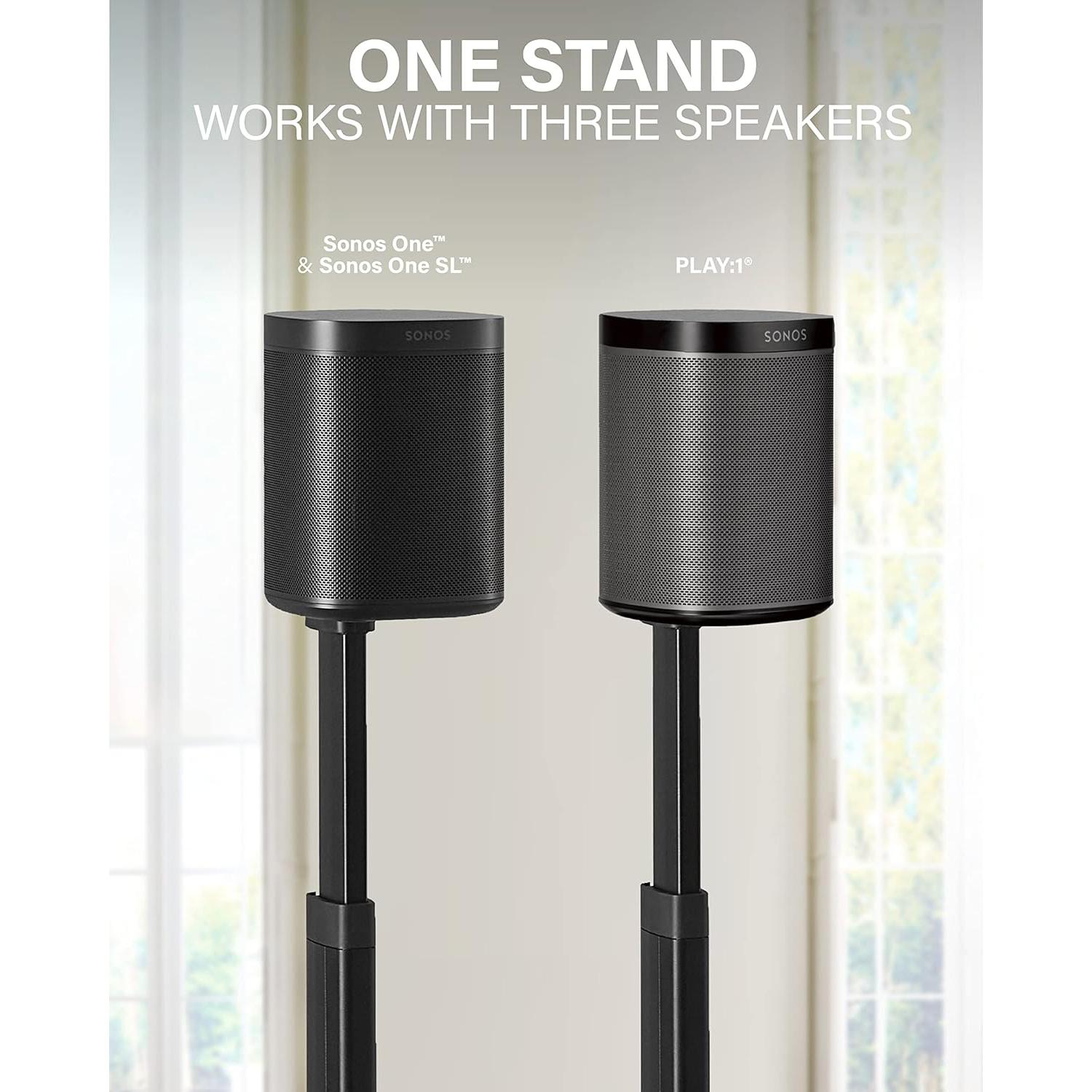 Soportes de Altavoces Inalámbricos SANUS OSSA2 Ajustables 40.64cm