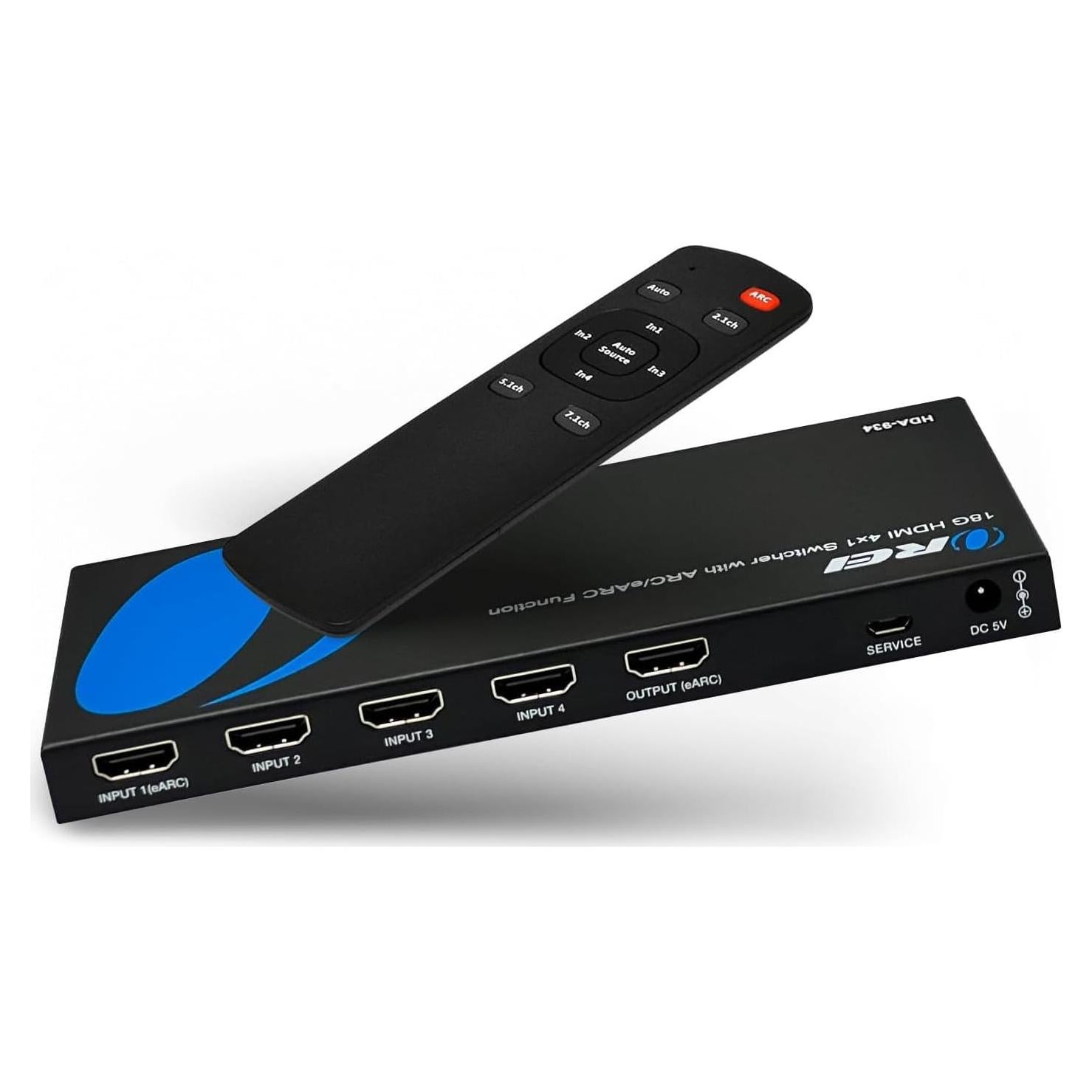 Extractor de Audio HDMI OREI HDA-934 4K 60Hz Dolby Atmos