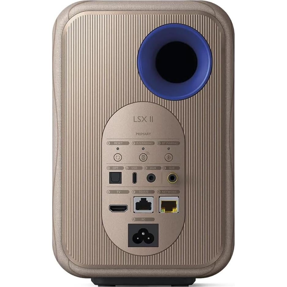 Sistema de Altavoces Inalámbricos KEF LSX II Beige Soundwave