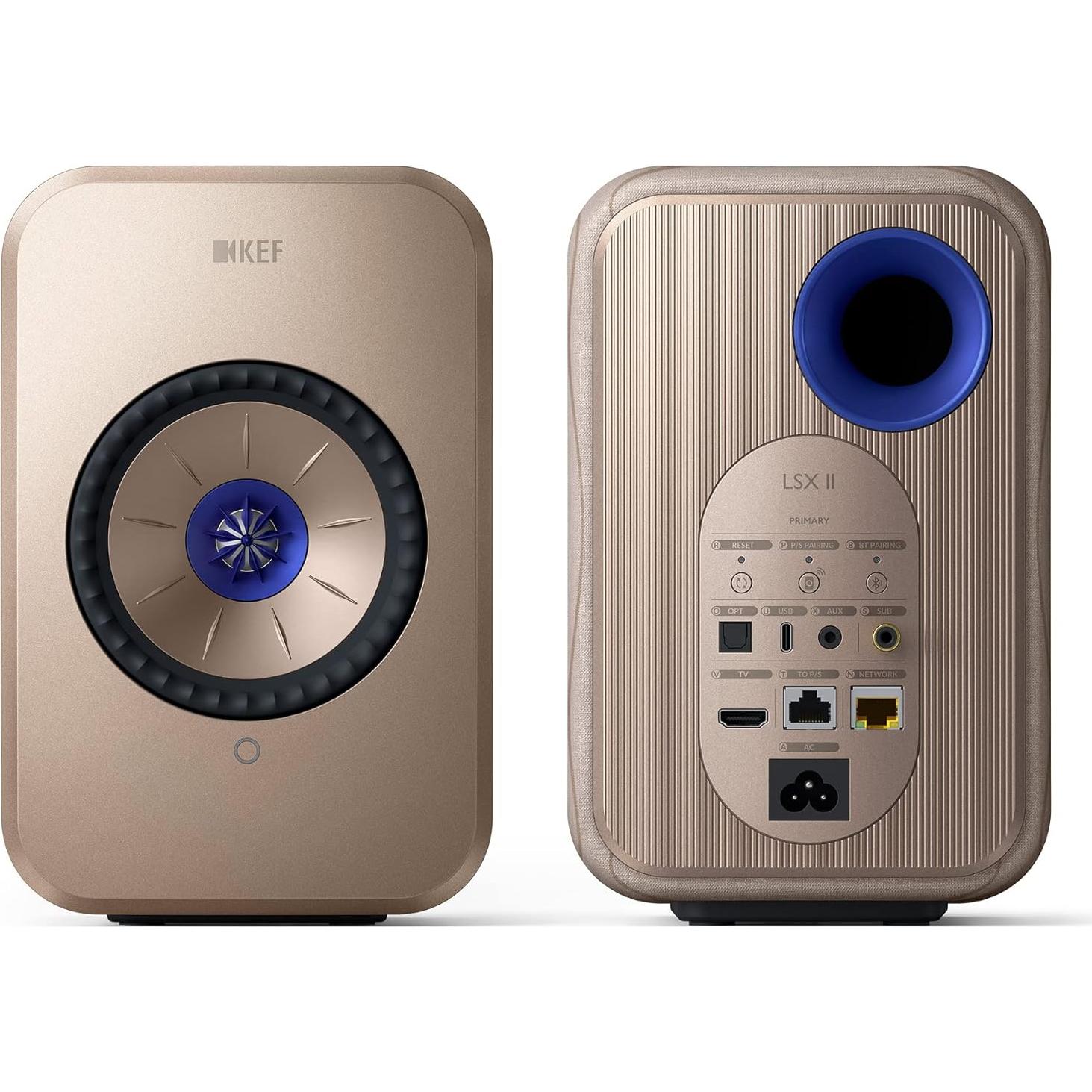 Sistema de Altavoces Inalámbricos KEF LSX II Beige Soundwave