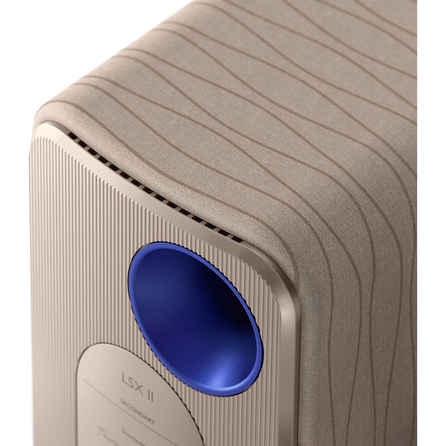 Sistema de Altavoces Inalámbricos KEF LSX II Beige Soundwave
