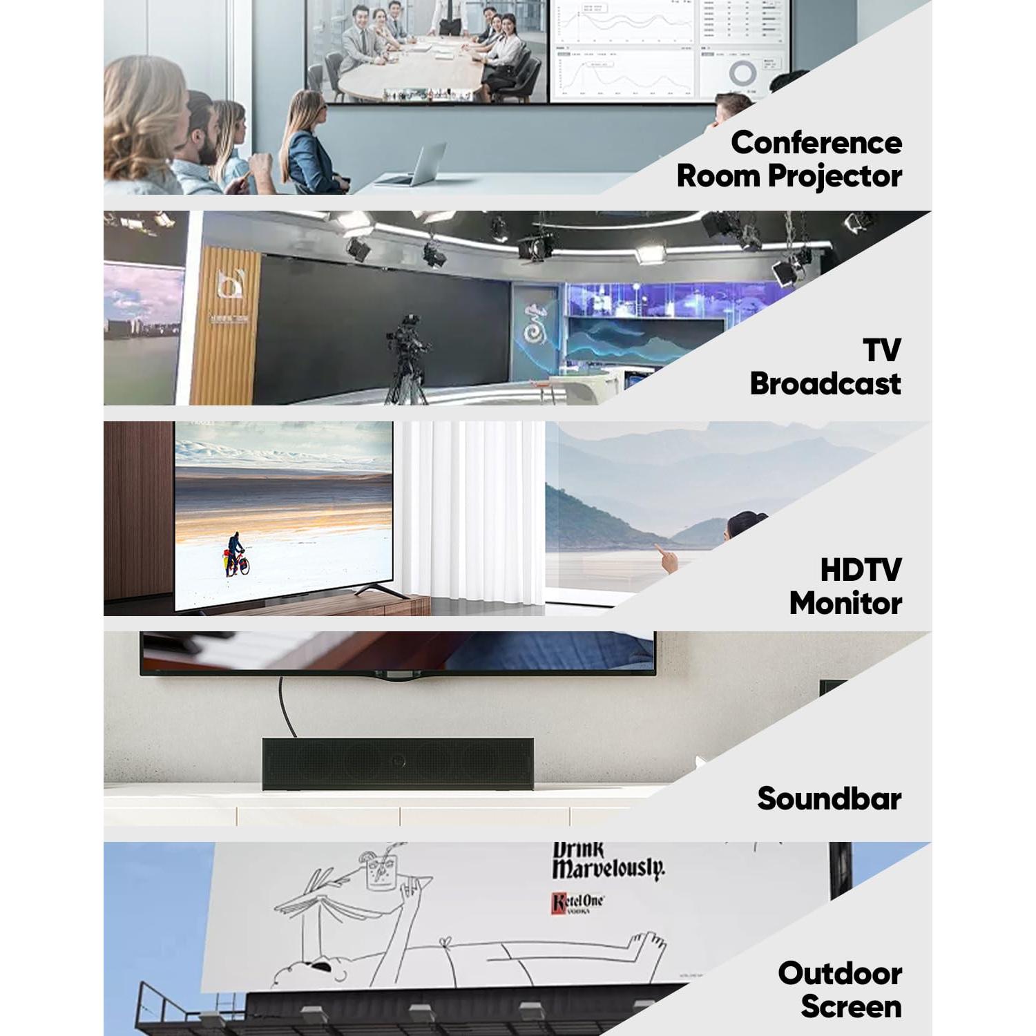 Cable HDMI eARC 8K 1.0m ZeniKon Ultra Alta Velocidad