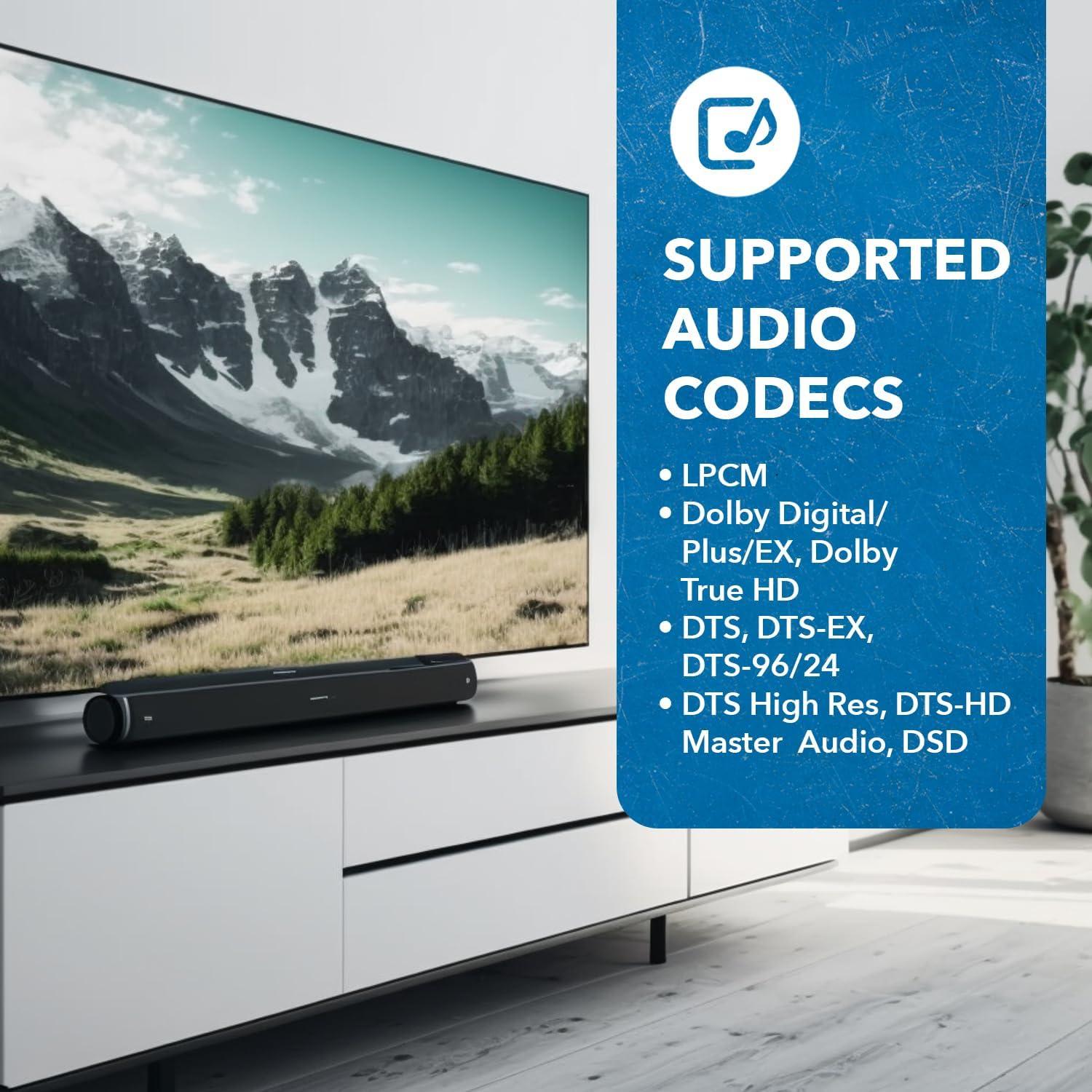 Extractor de Audio HDMI OREI HDA-929 4K 60Hz eARC Dolby Atmos