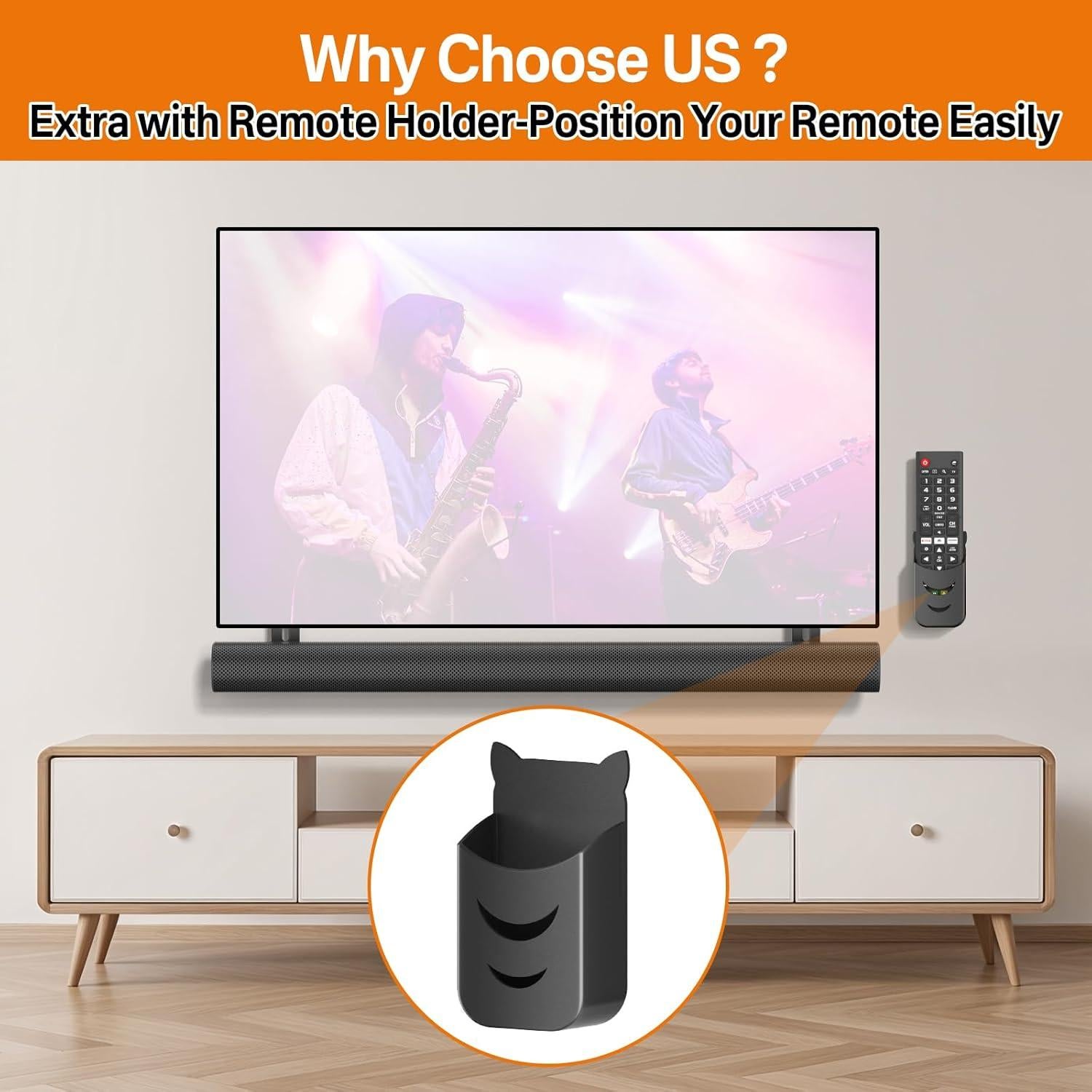 Soporte de Barra de Sonido Yibracki para Sonos Arc Ajustable