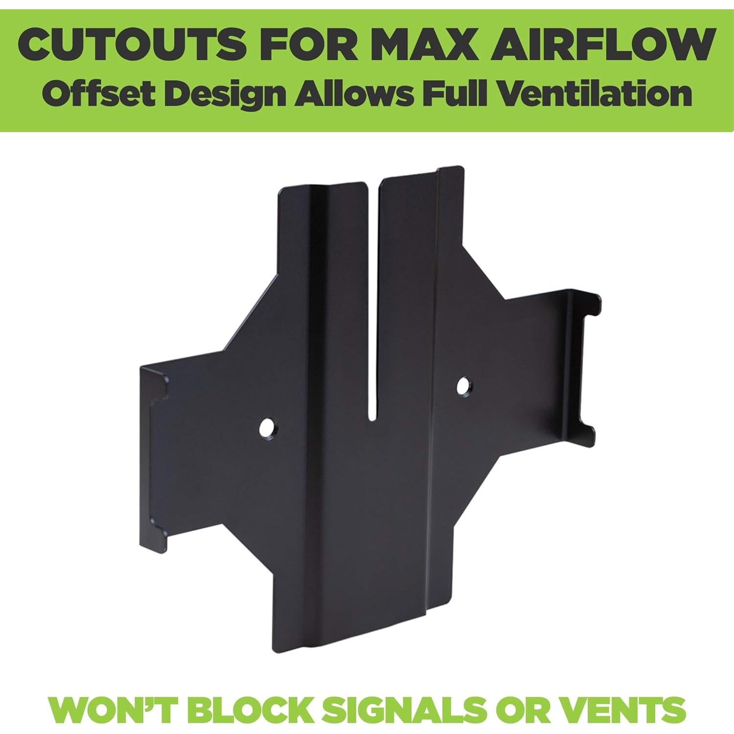 Soporte de Pared HIDEit para Amplificador Sonos Amp - Acero Negro