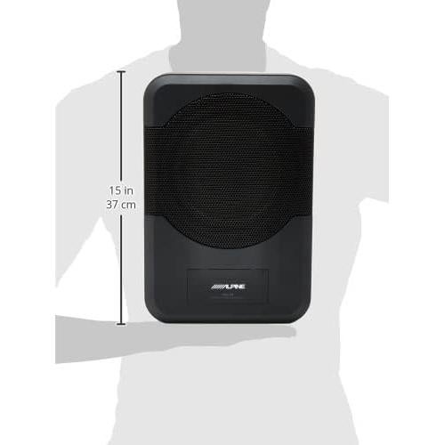 Subwoofer Amplificado Alpine 20 cm PWE-S8 120W Compacto Coche