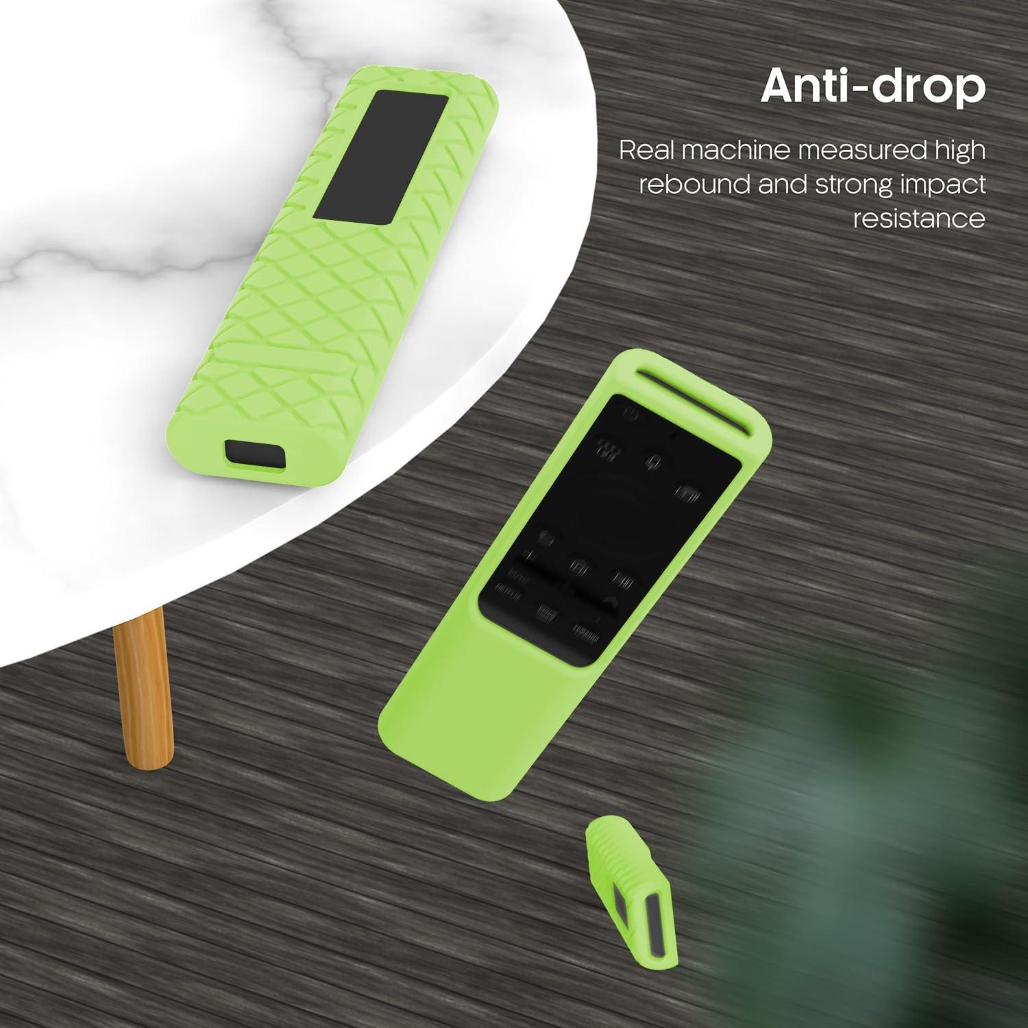 Funda de Silicona Verde Brillante para Control Remoto Samsung AH81-15047A